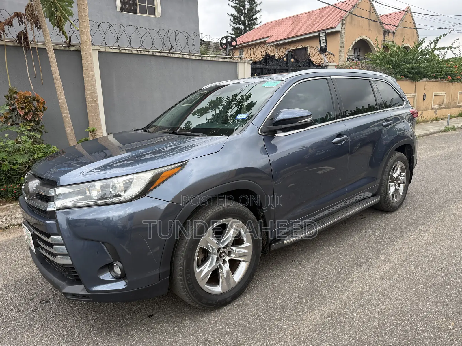 Toyota Highlander Limited Platinum 4x4 V6 (3.5L 6cyl 8A) 2018 Blue