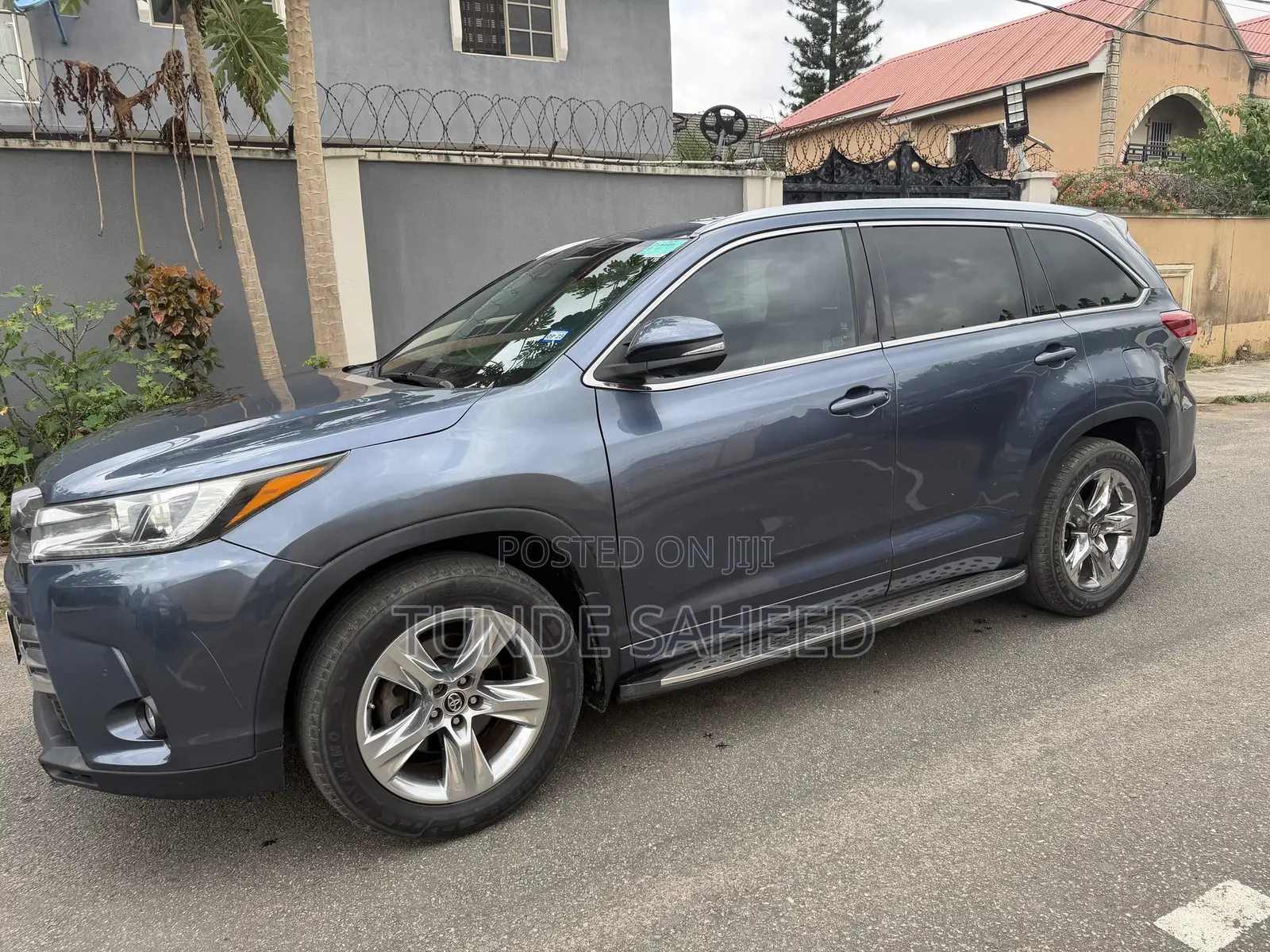 Toyota Highlander Limited Platinum 4x4 V6 (3.5L 6cyl 8A) 2018 Blue