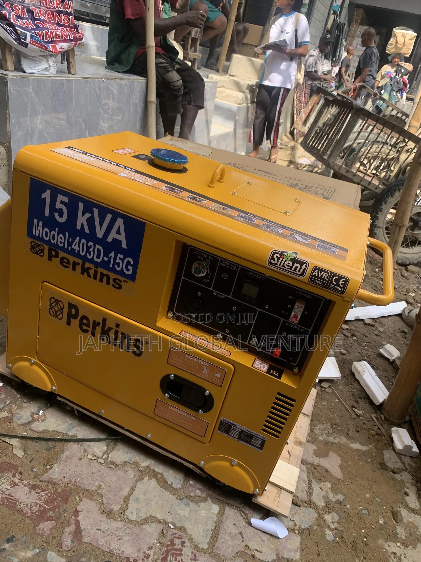 Perkins Model 403d-15g 15kVA Diesel Generator – Durable and Efficient
