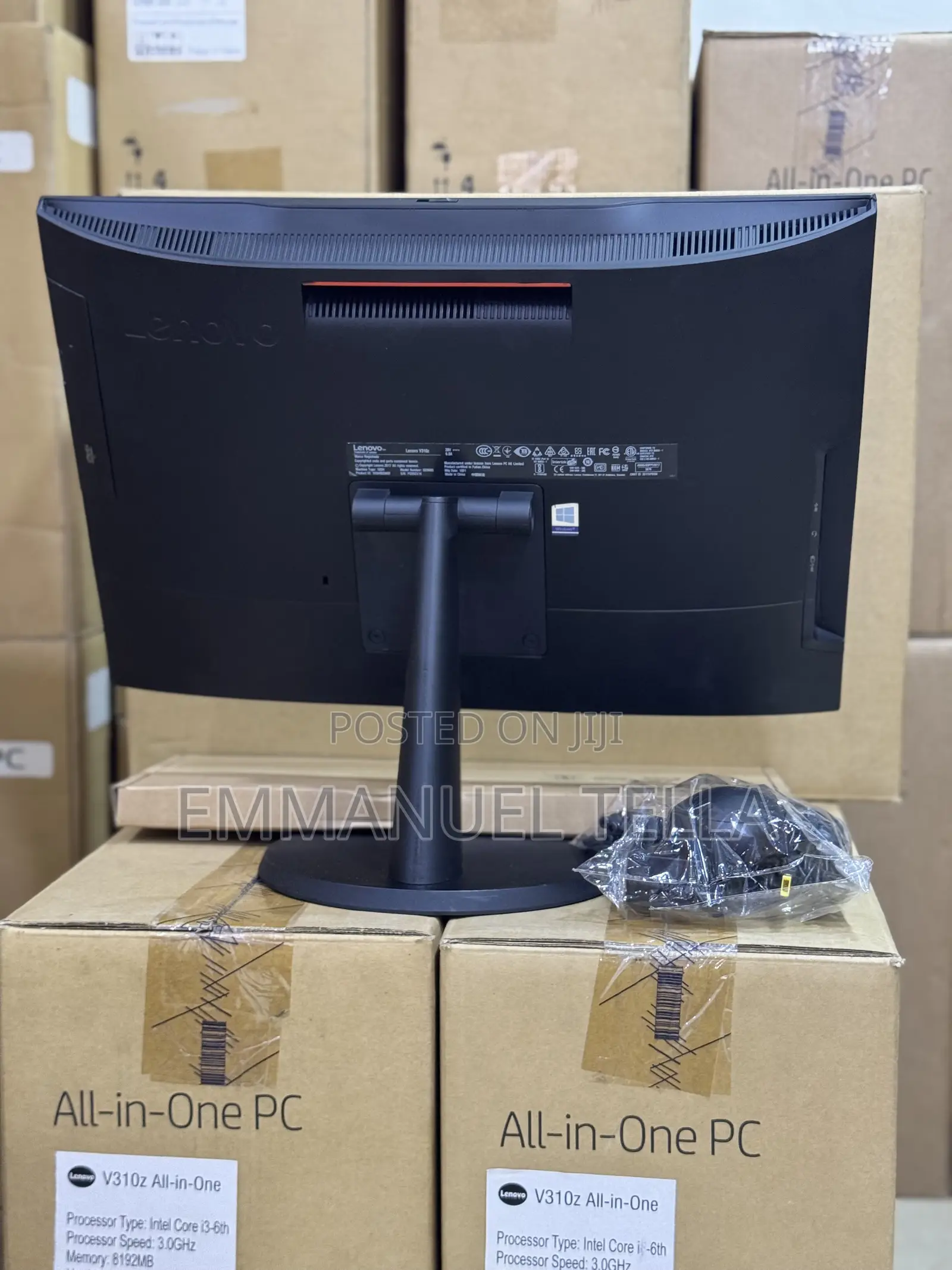 New Desktop Computer Lenovo V310z AIO 8GB Intel Core i3 SSD 256GB