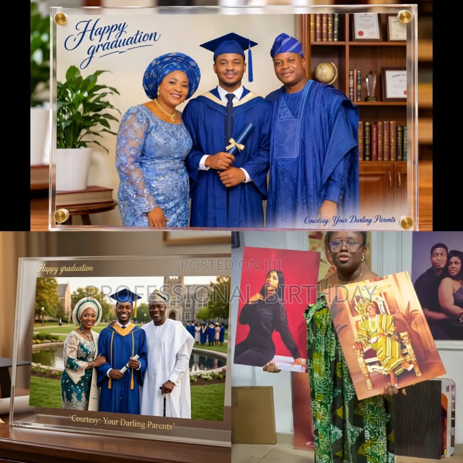 Black Friday Promo. Landscape Style Family Picture Frame