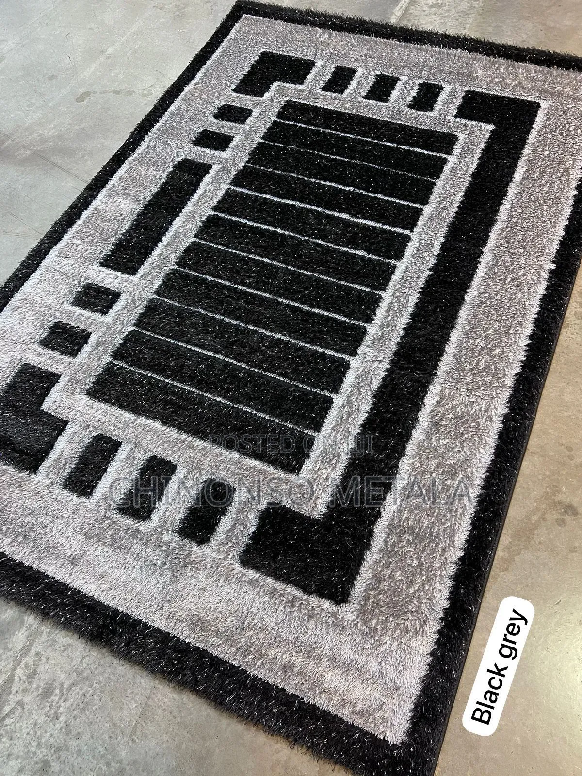 5 by 7 Expo Shaggy Turkish Center Rugs