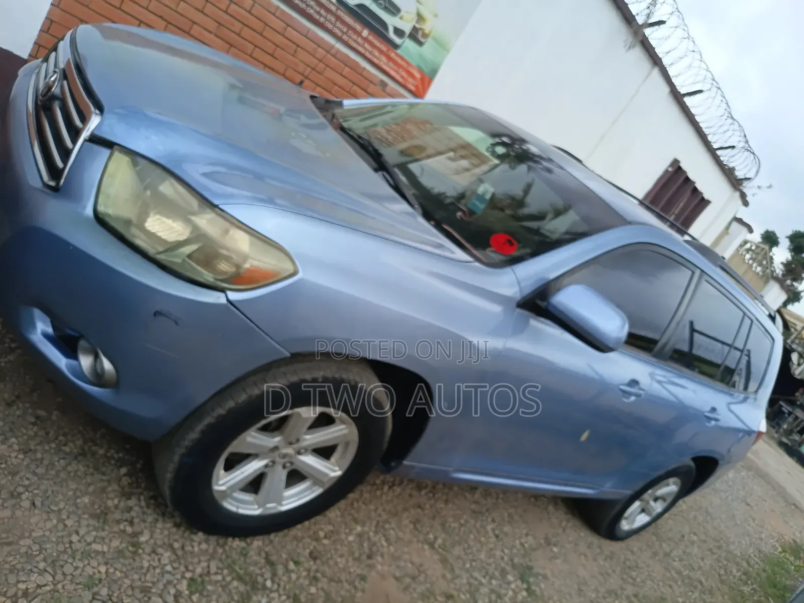 Toyota Highlander V6 2009 Blue
