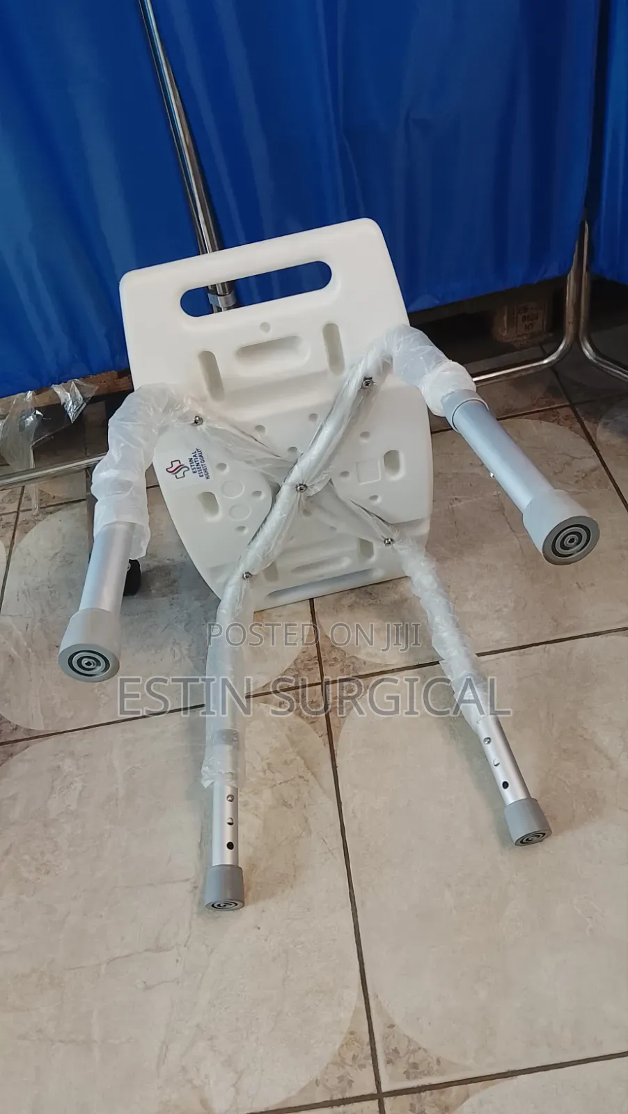 Bathing Chair Without Backrest by Estin