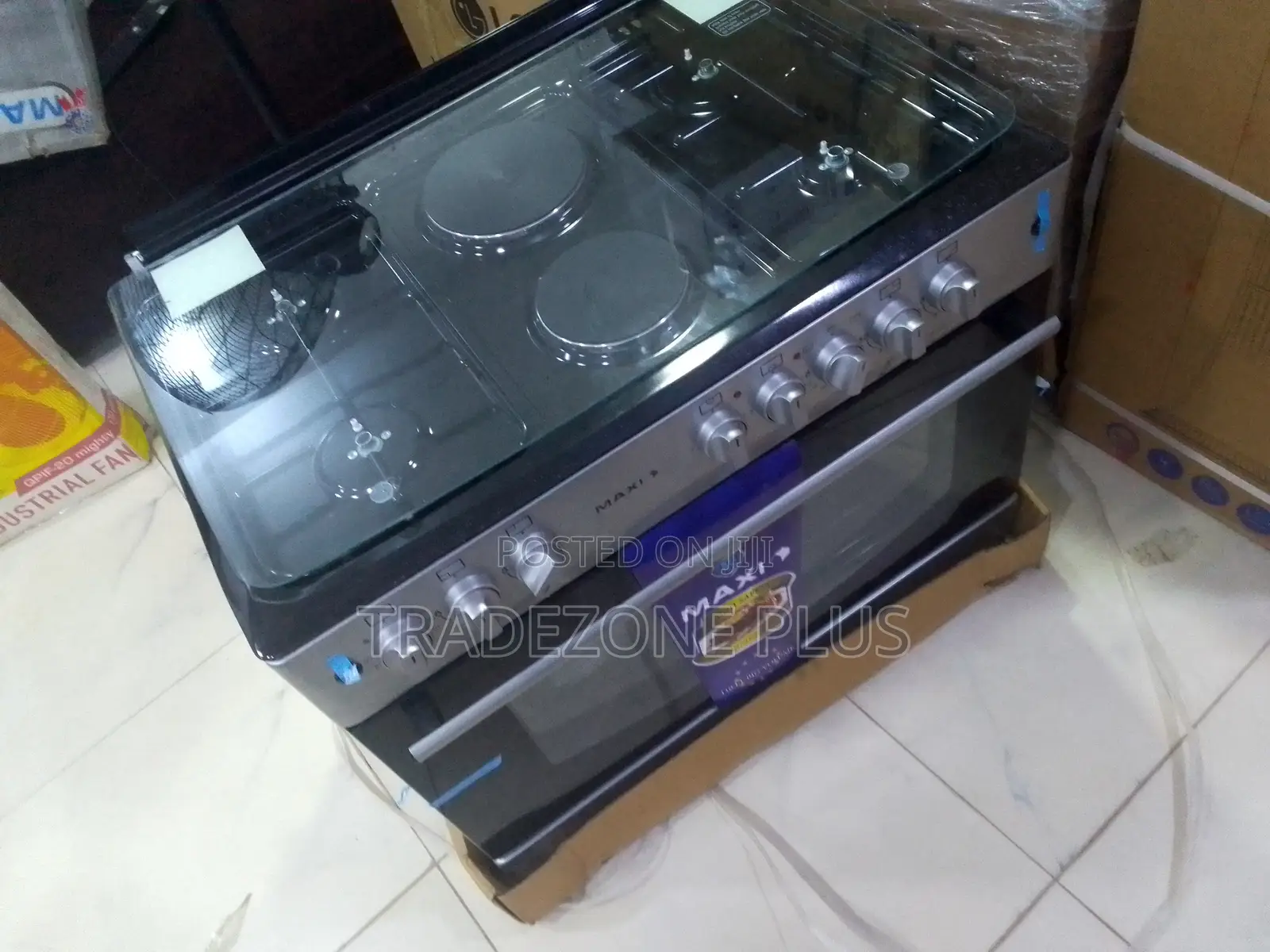 Maxi Gas Cooker With Hot Plate and at an Affordable