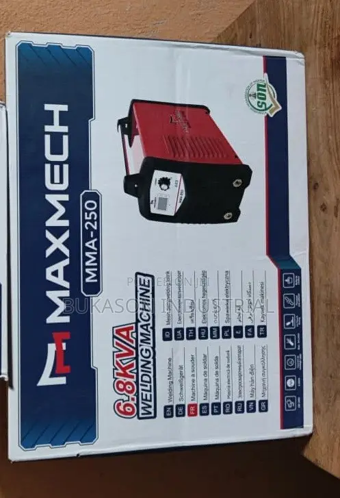 Title: Maxmech MMA 250 Welding Machine – 6.8kVA Heavy-Duty Arc Welder