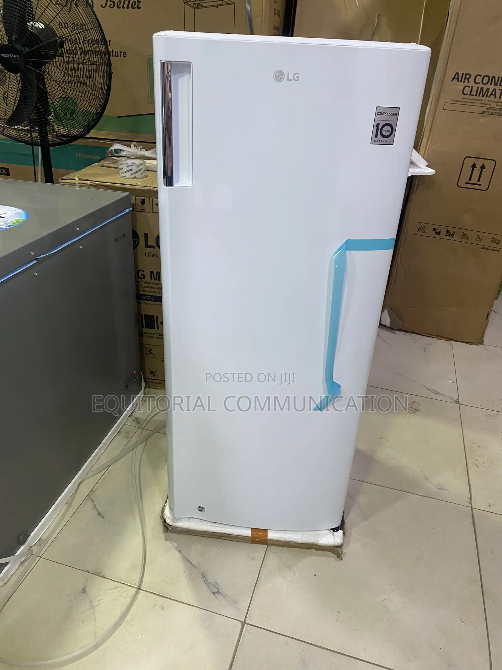 LG GN-304SQBR Vertical Freezer for Frozen Foods