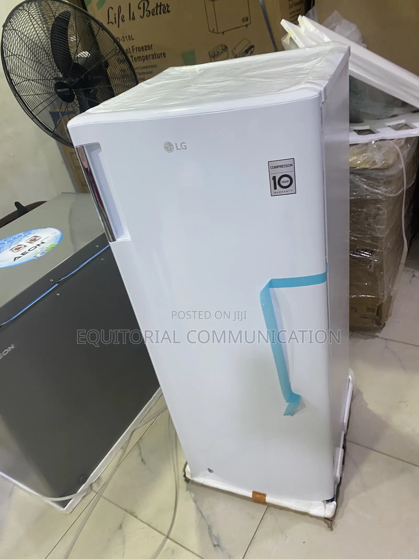 LG GN-304SQBR Vertical Freezer for Frozen Foods