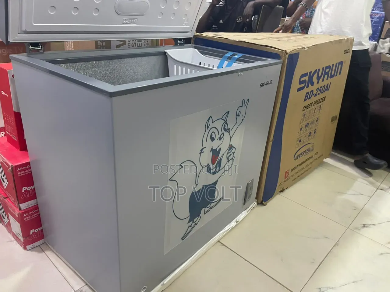 Skyrun 200L Inverter Chest Freezer BD-250A