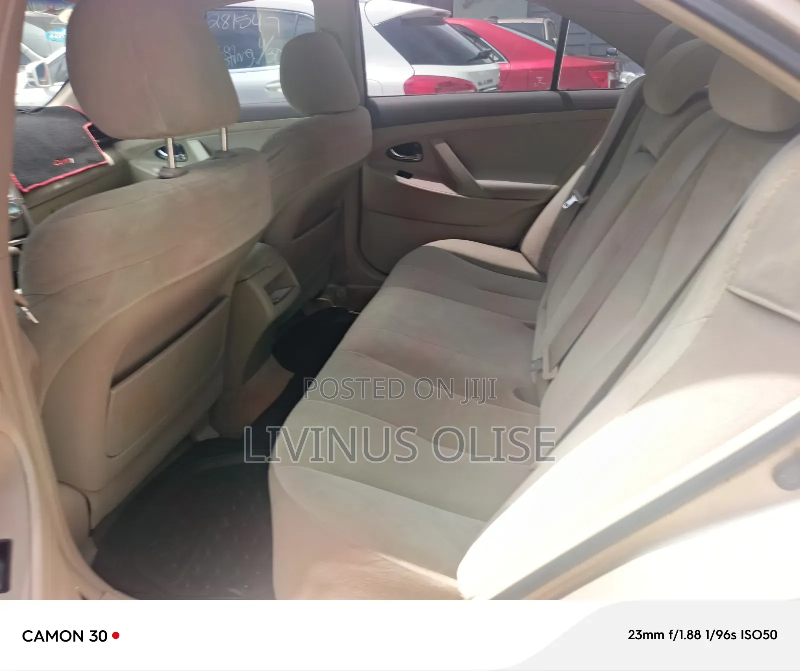 Toyota Camry 2.4 LE 2008 Gold