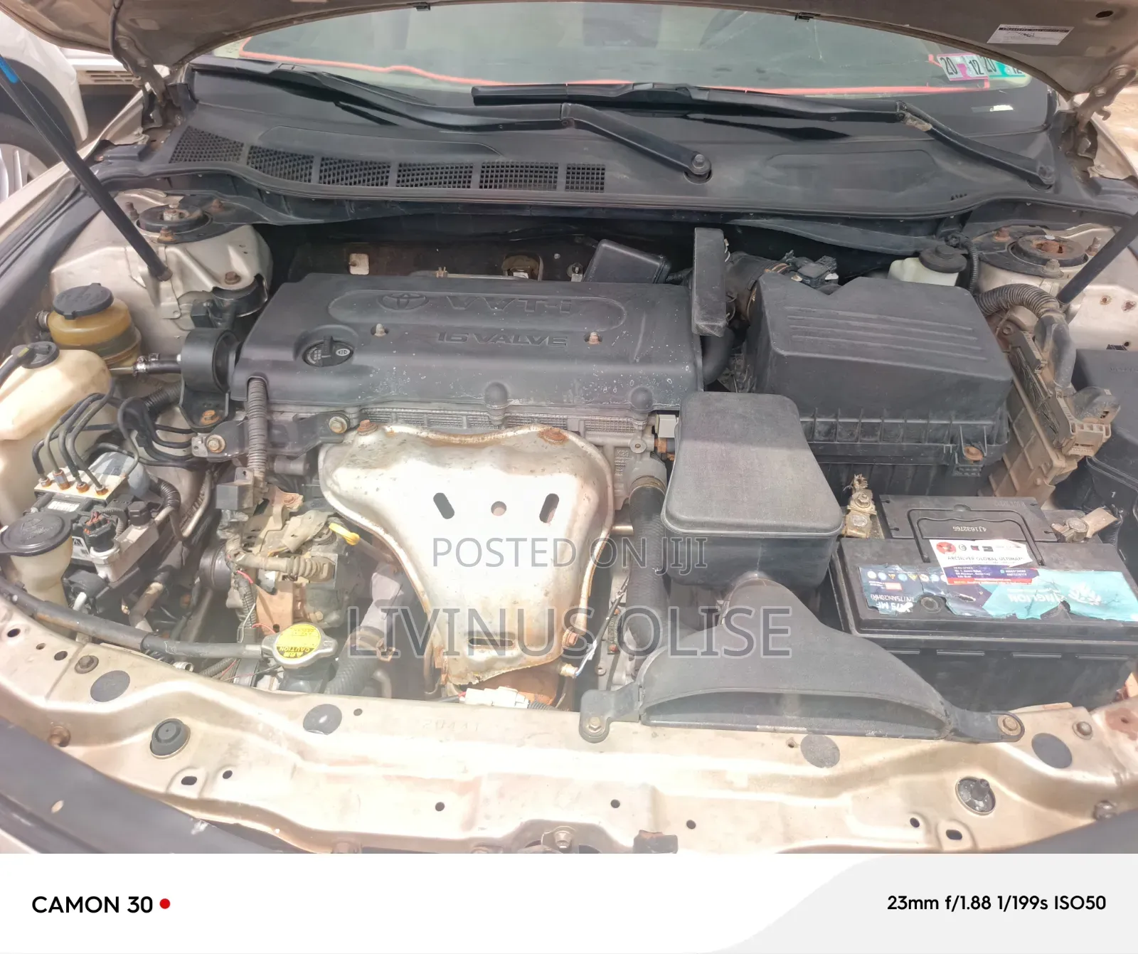 Toyota Camry 2.4 LE 2008 Gold