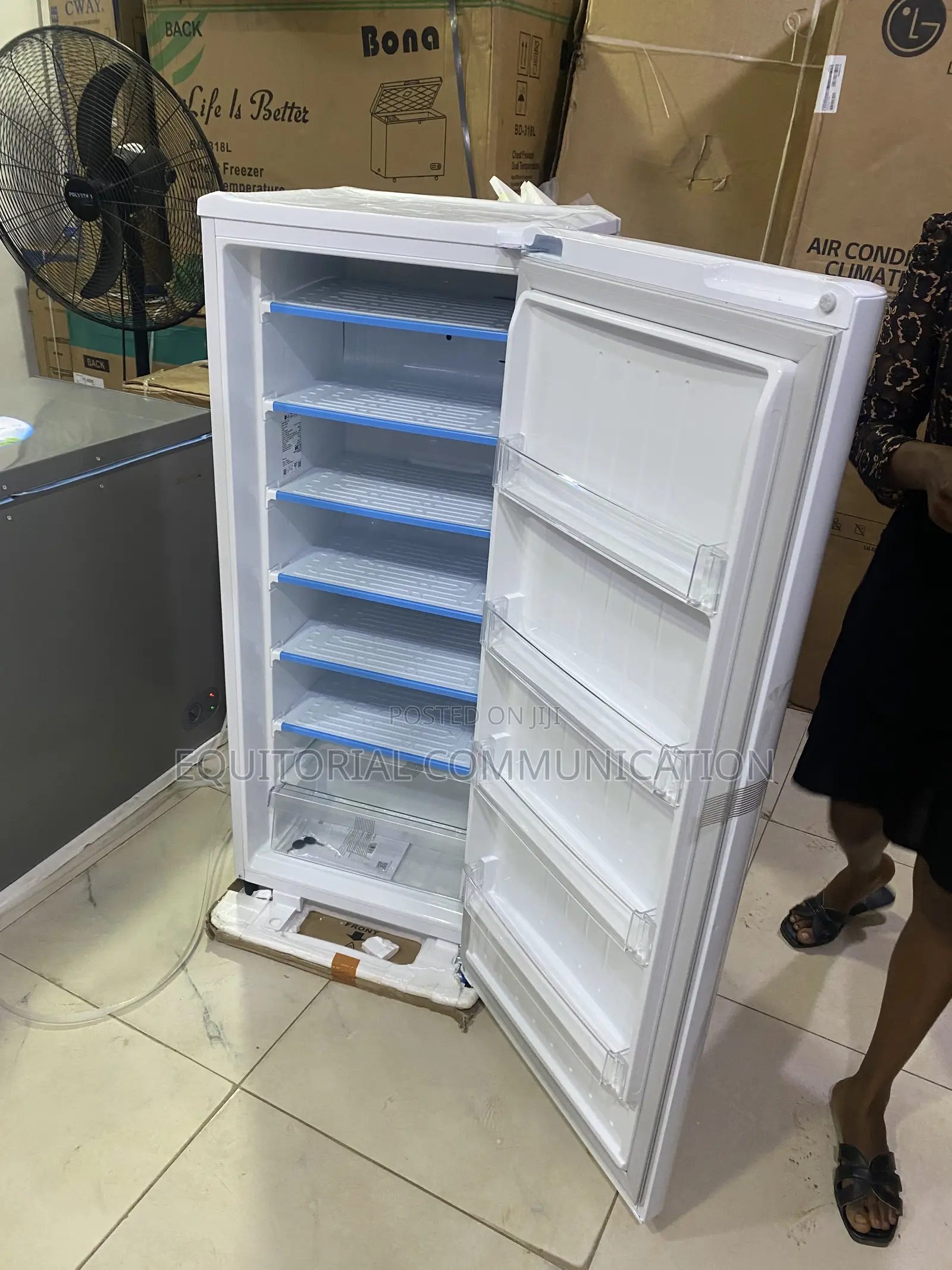 LG Upright Freezer GN-304SQBR With 168L Capacity