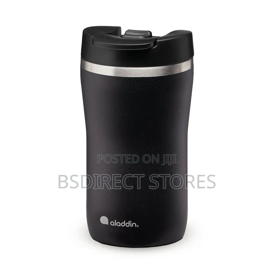 Aladdin Mocca Thermavac Leak Lock Stainless Steel Mug 0.35L Lava Black