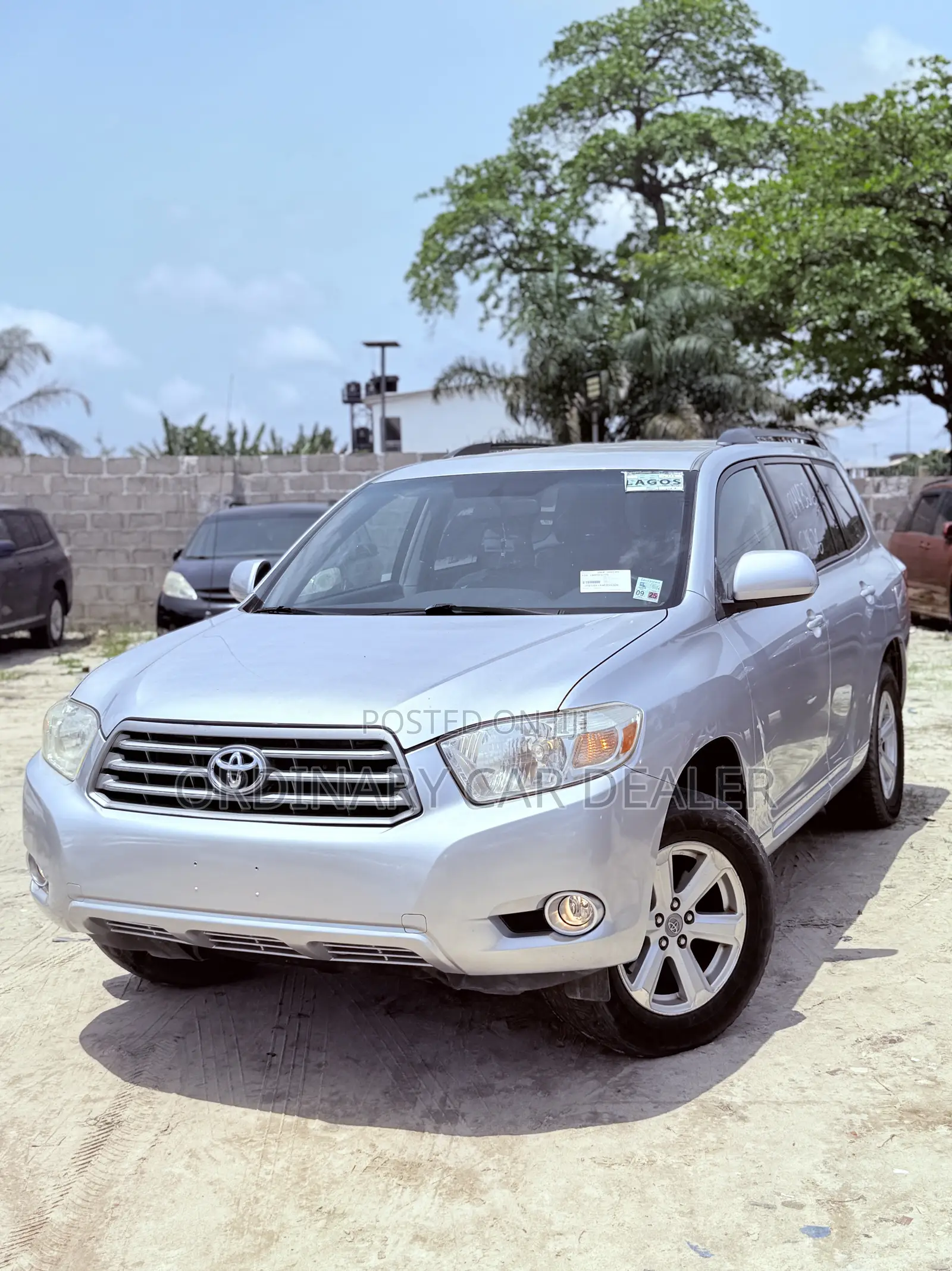 Toyota Highlander 4x4 2008 Silver
