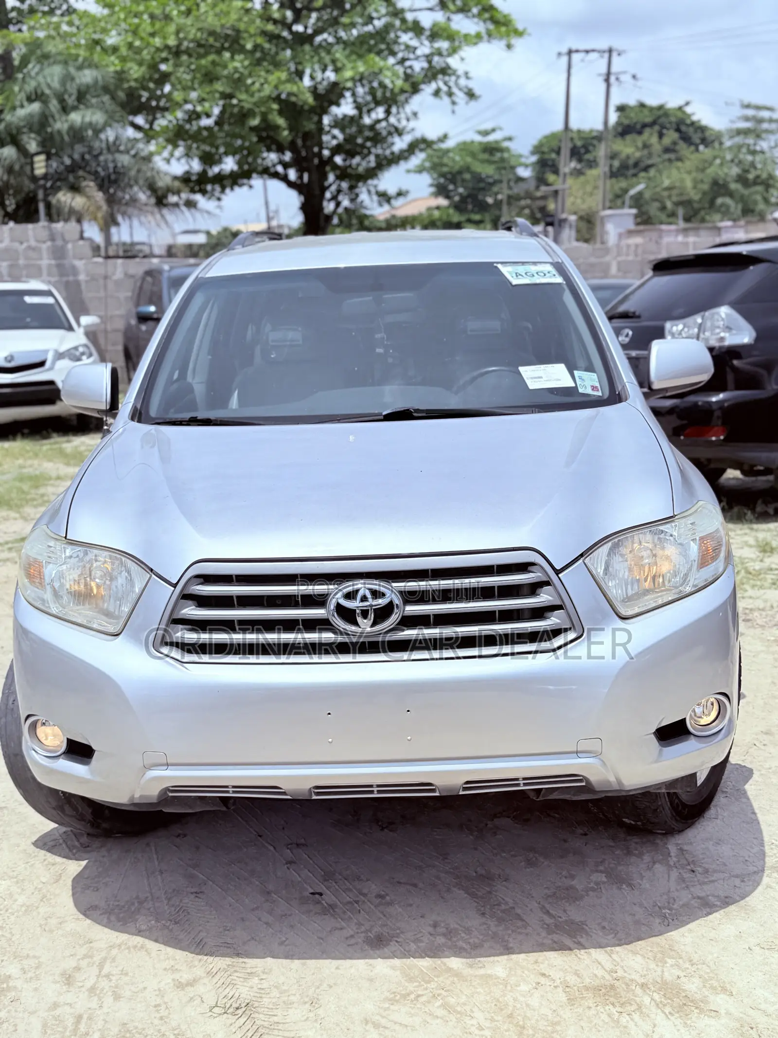 Toyota Highlander 4x4 2008 Silver