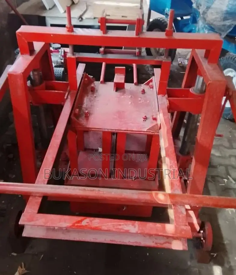 Heavy Duty Block Molding Machine - Industrial Concrete Brick Making Eq