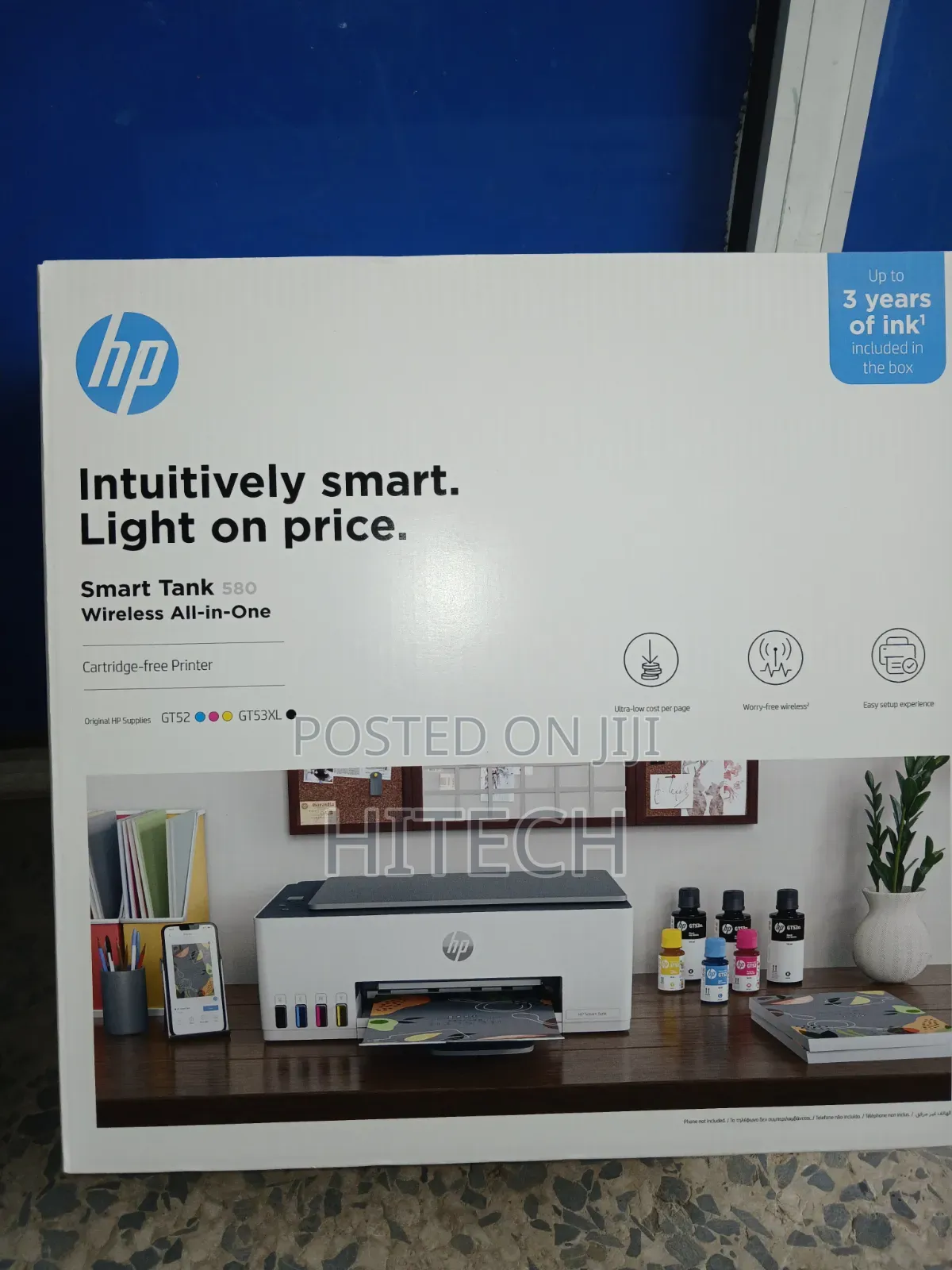 HP Smart Tank 580 Wireless All-in-One Printer
