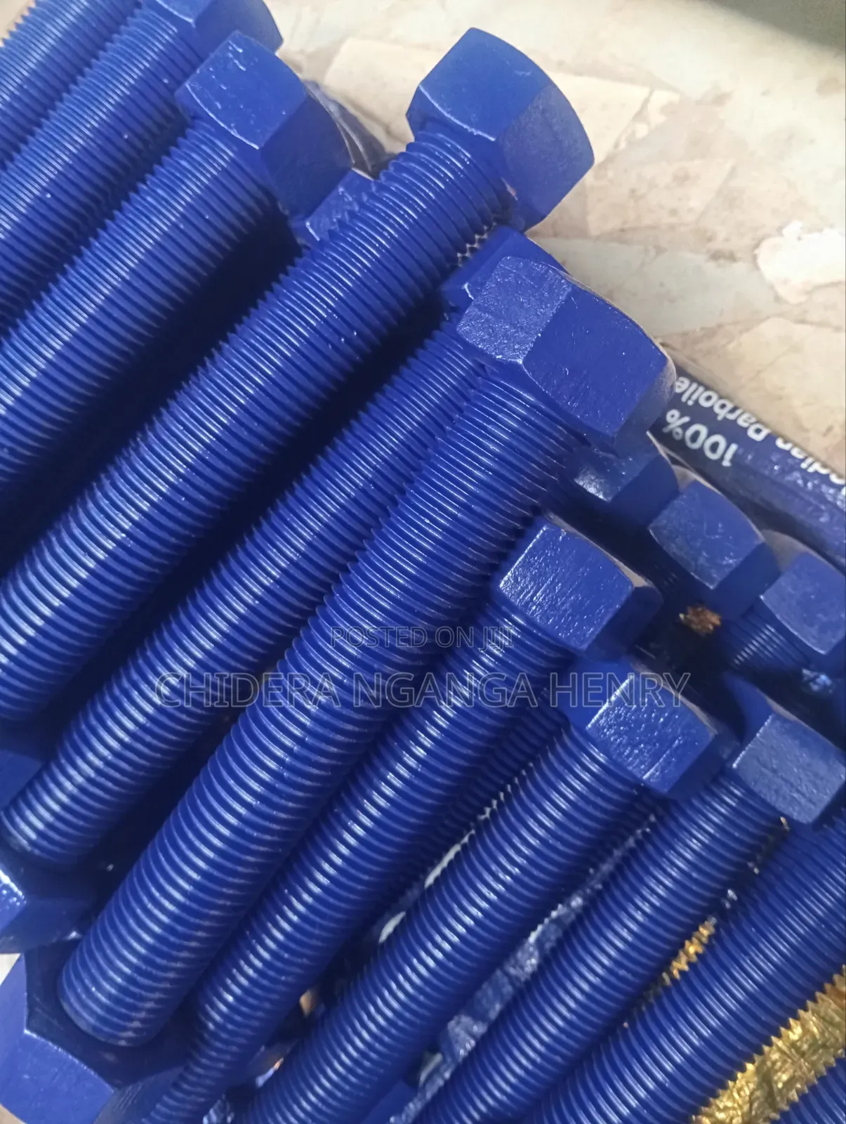 1 3/4 X 300 Stud Bolt PTF Coated