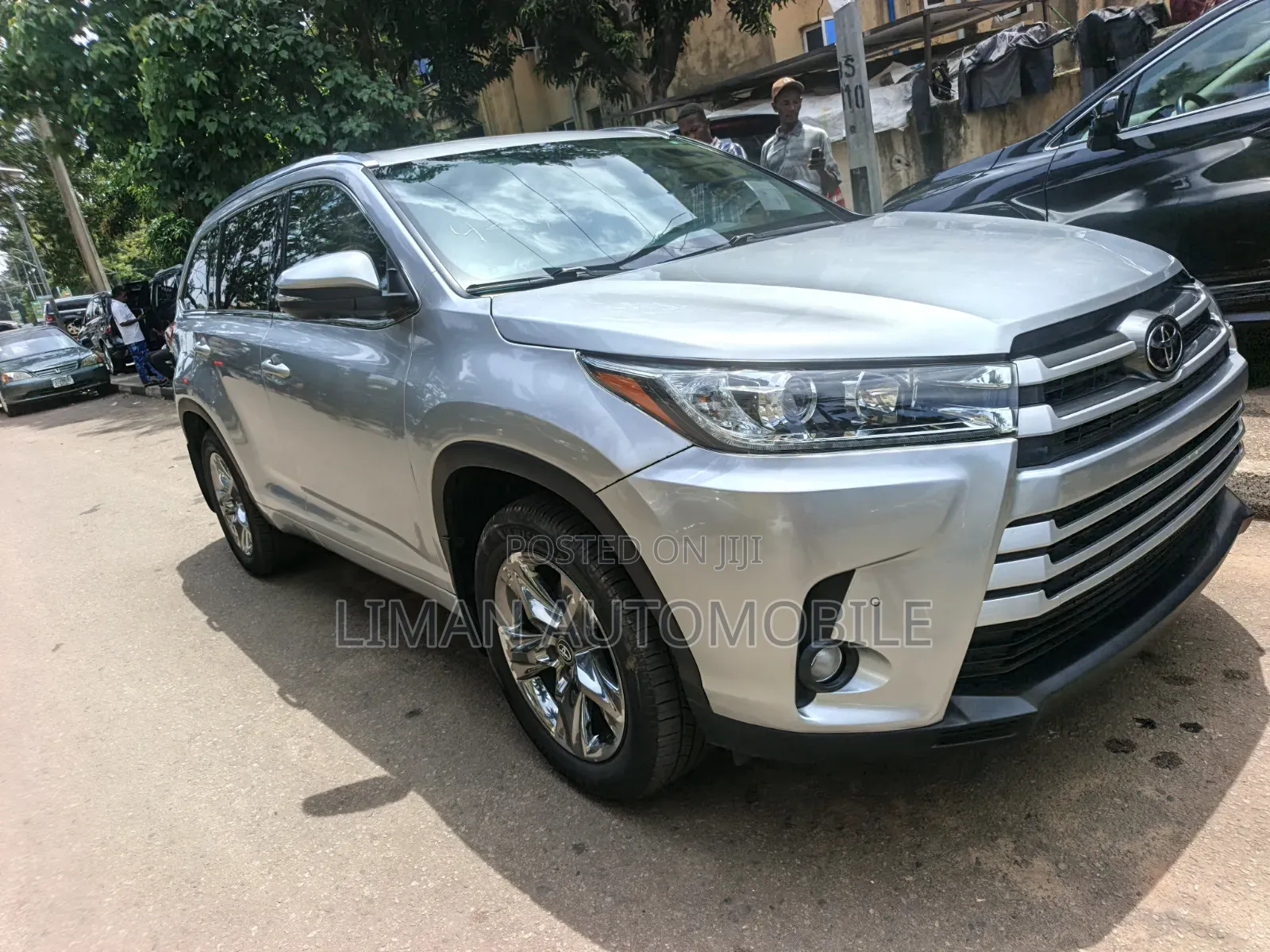 Toyota Highlander Limited Platinum 4x2 V6 (3.5L 6cyl 8A) 2017 Silver