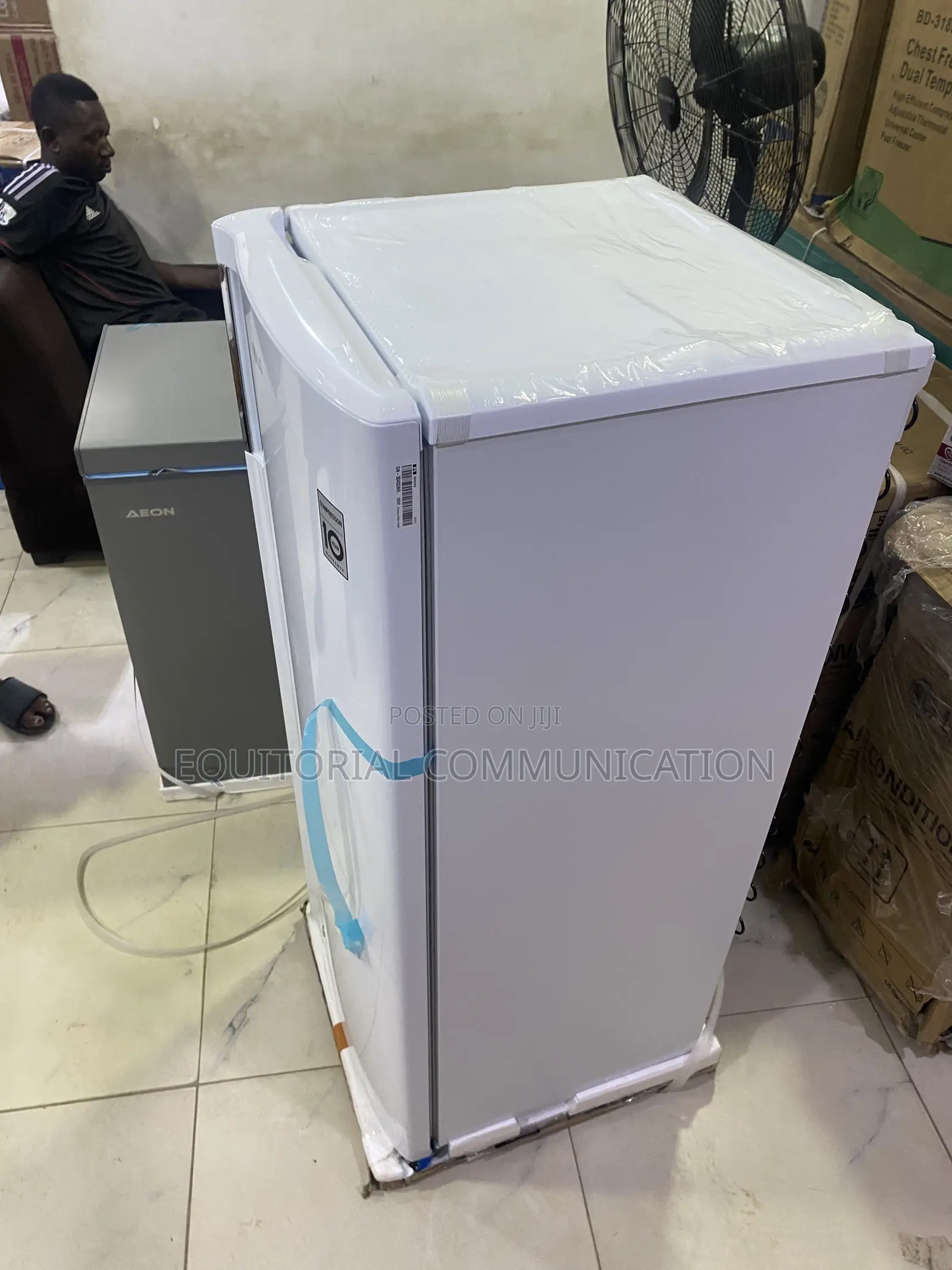LG 168L Upright Freezer for Everyday Storage
