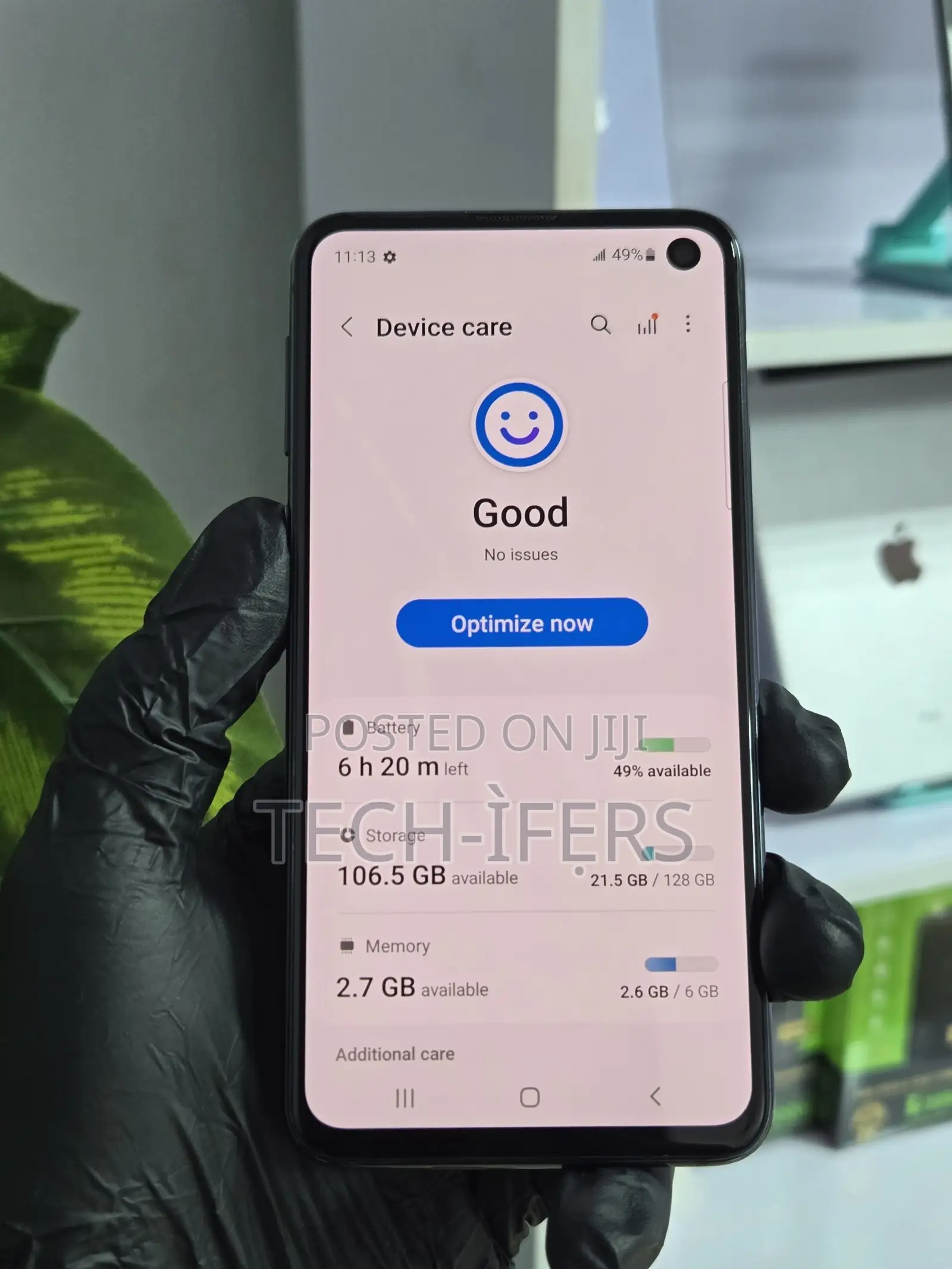 Samsung Galaxy S10e 128 GB Black