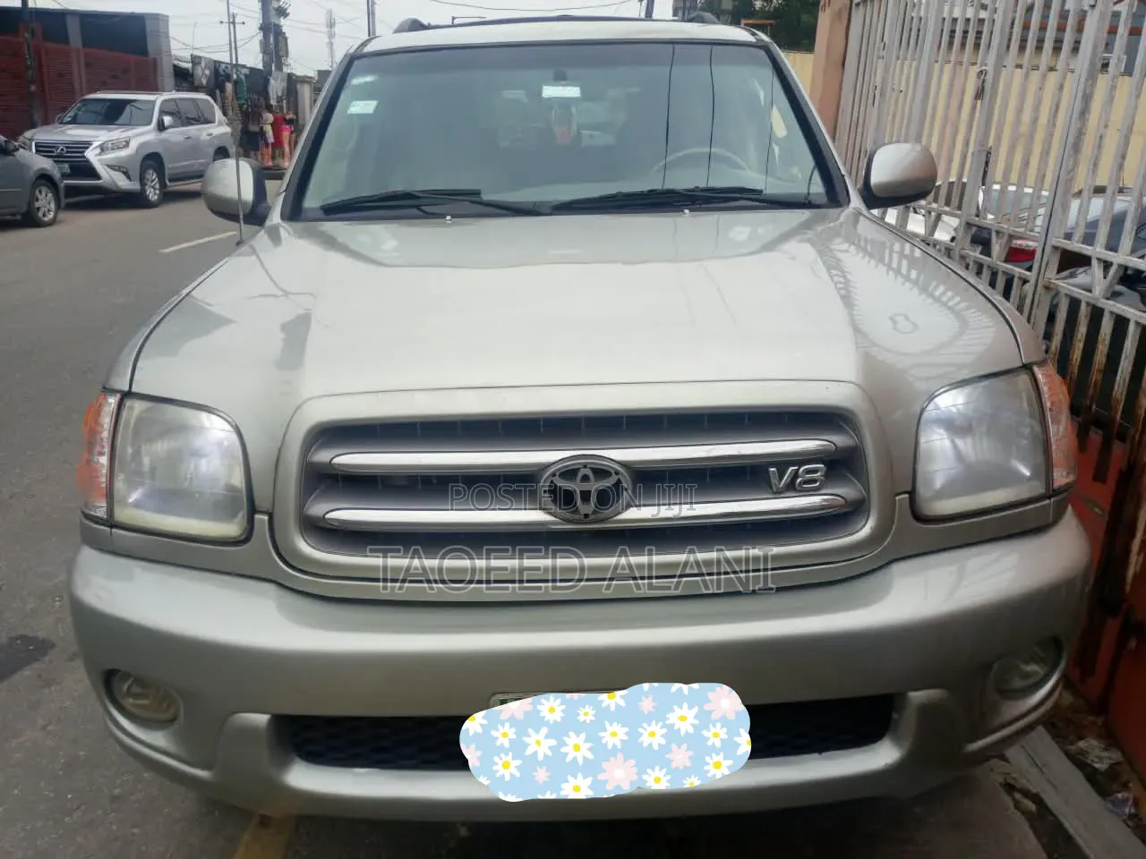 Toyota Sequoia 2002 Silver