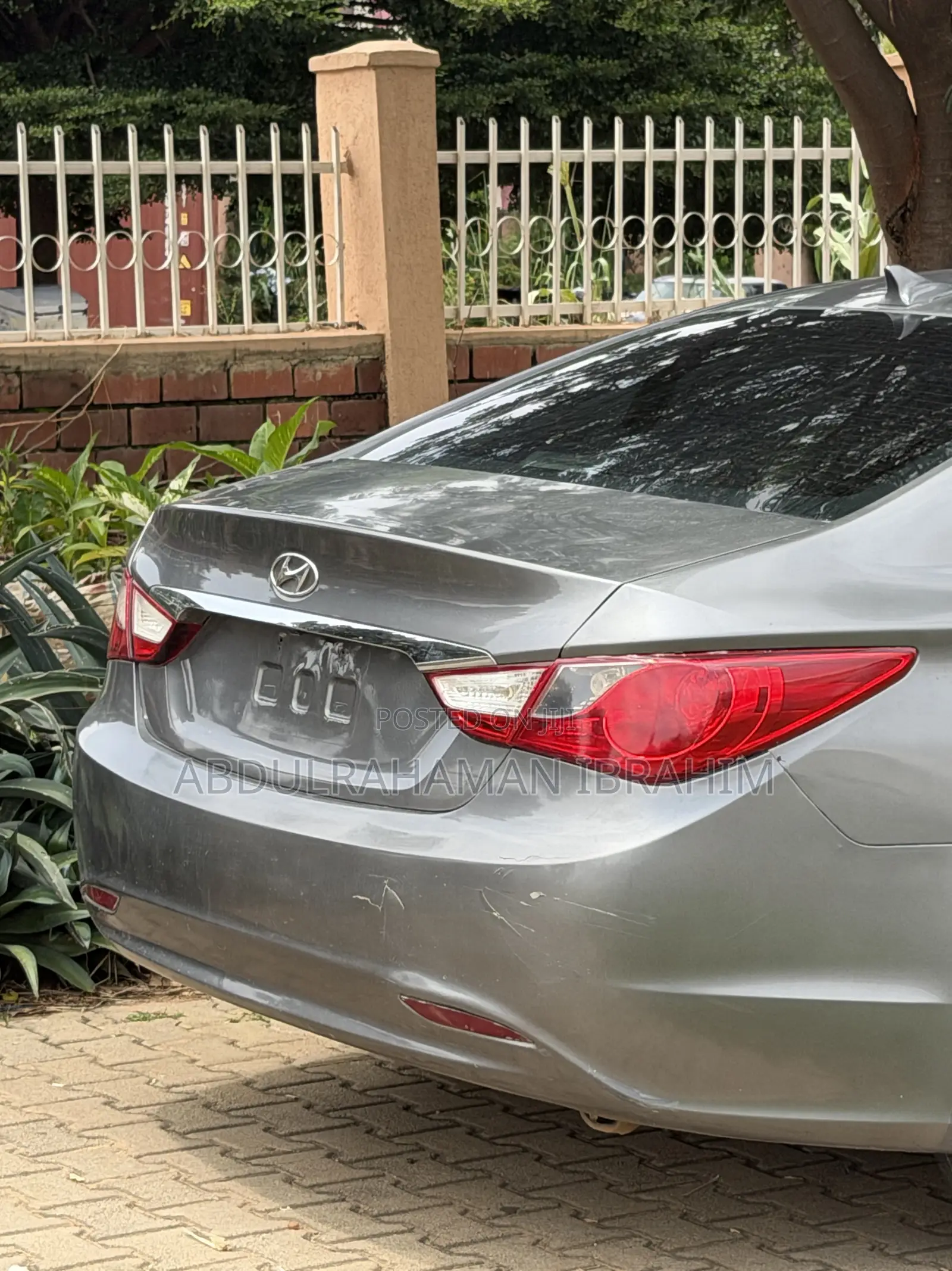 Hyundai Sonata Limited Sedan FWD (2.4L 4cyl 6A) 2013 Gray