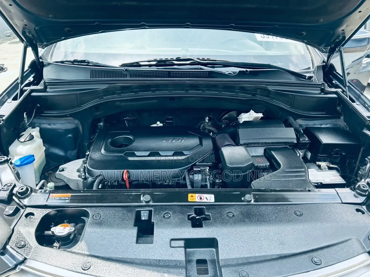 Hyundai Santa Fe SE FWD 2017 Blue