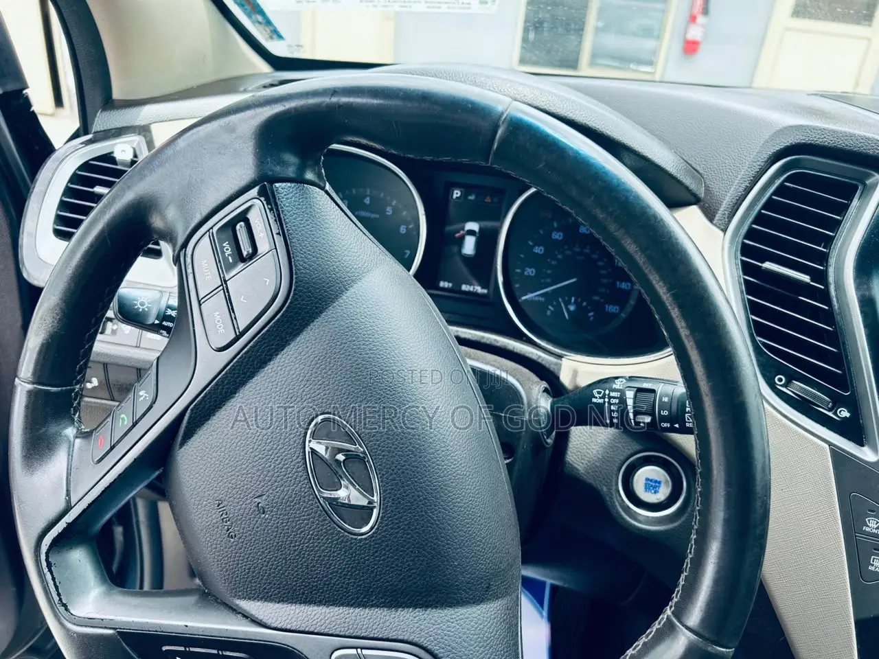 Hyundai Santa Fe SE FWD 2017 Blue