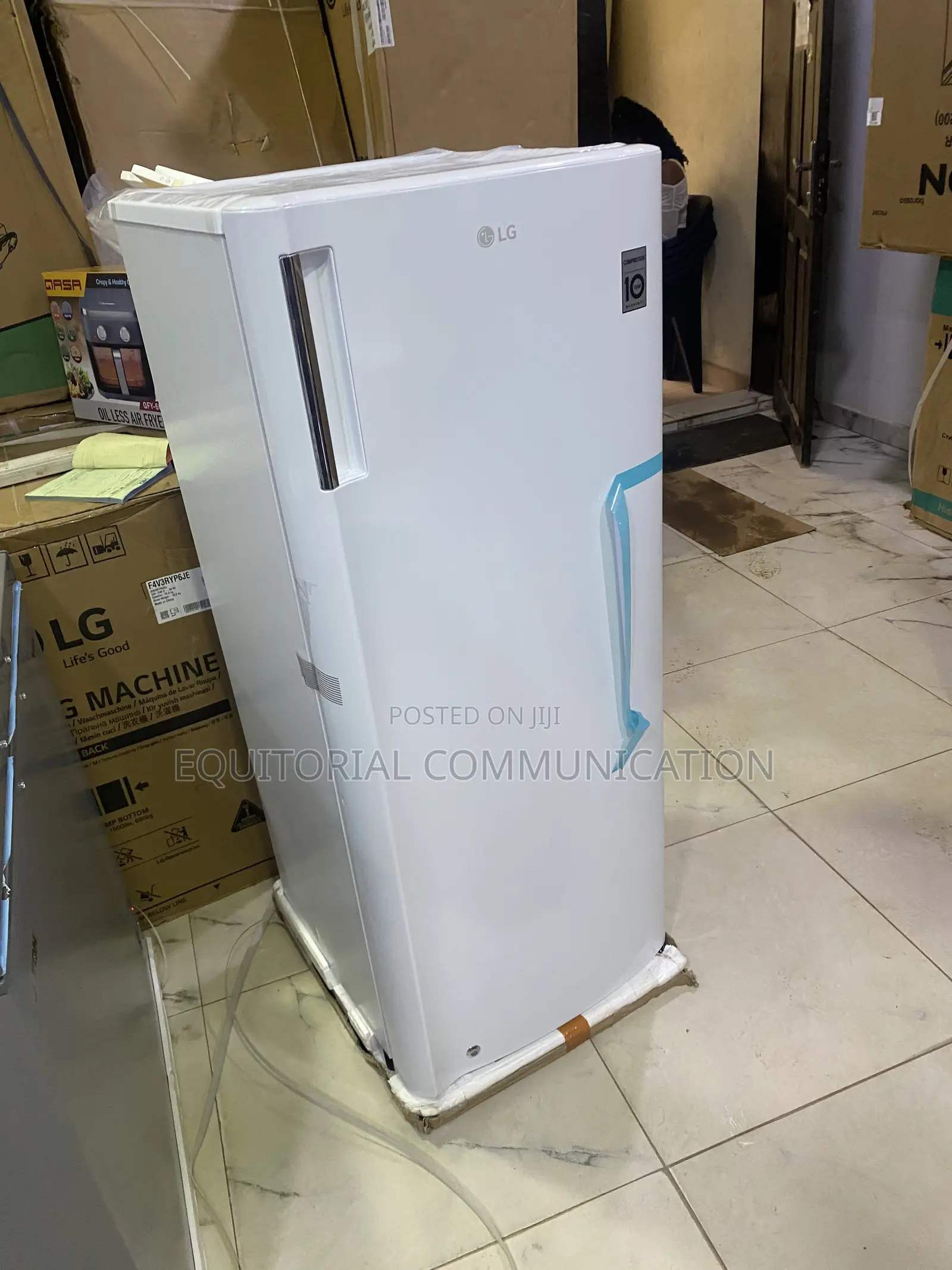LG 168L Standing Freezer for Frozen Food Storage