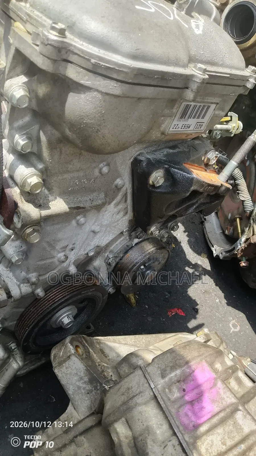 Complete Engine 2zr, Corolla 2012/2014