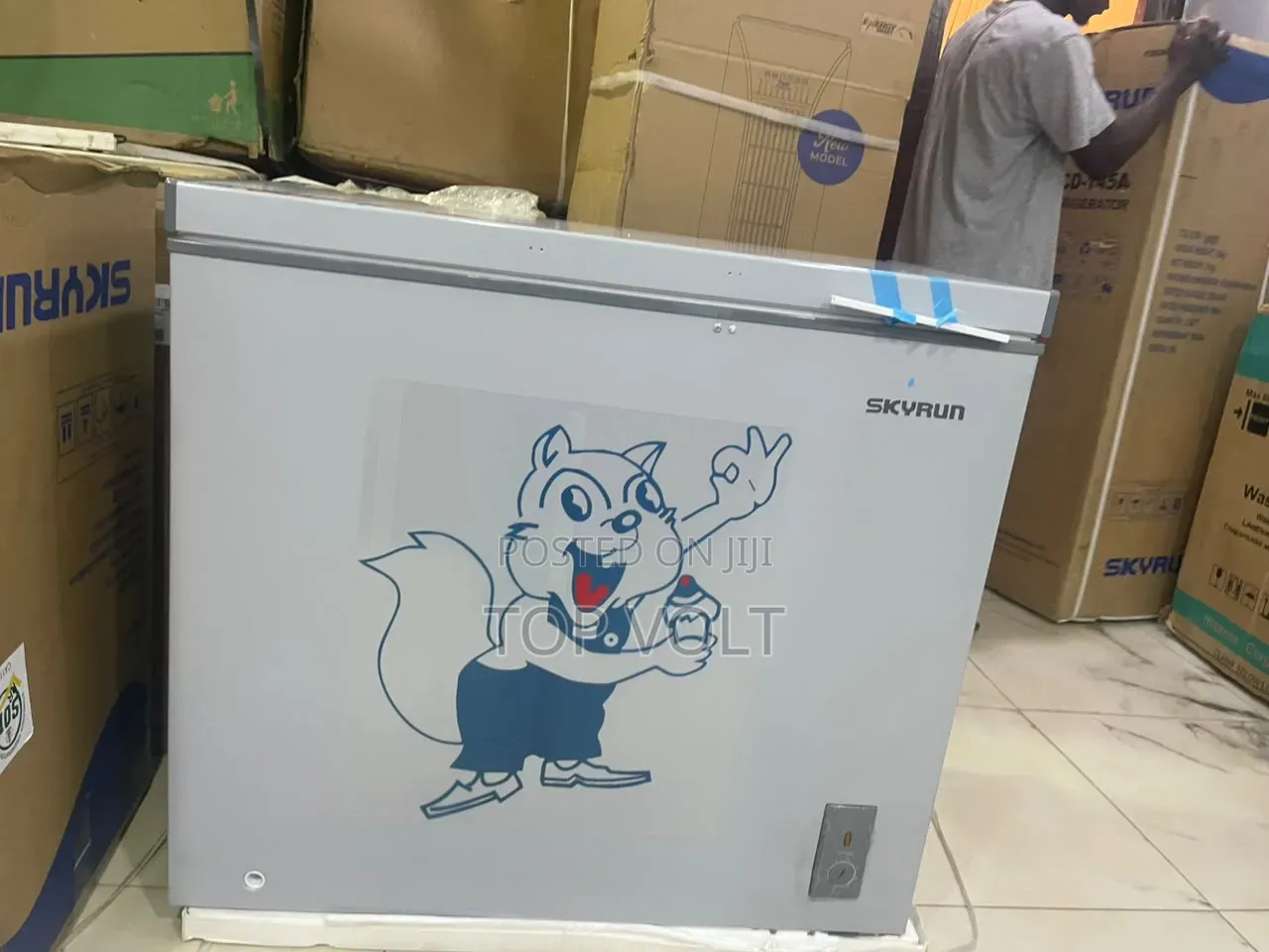 Skyrun 200L Inverter Chest Freezer for Frozen Foods