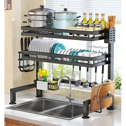 2layer Over the Sink Plate Rack