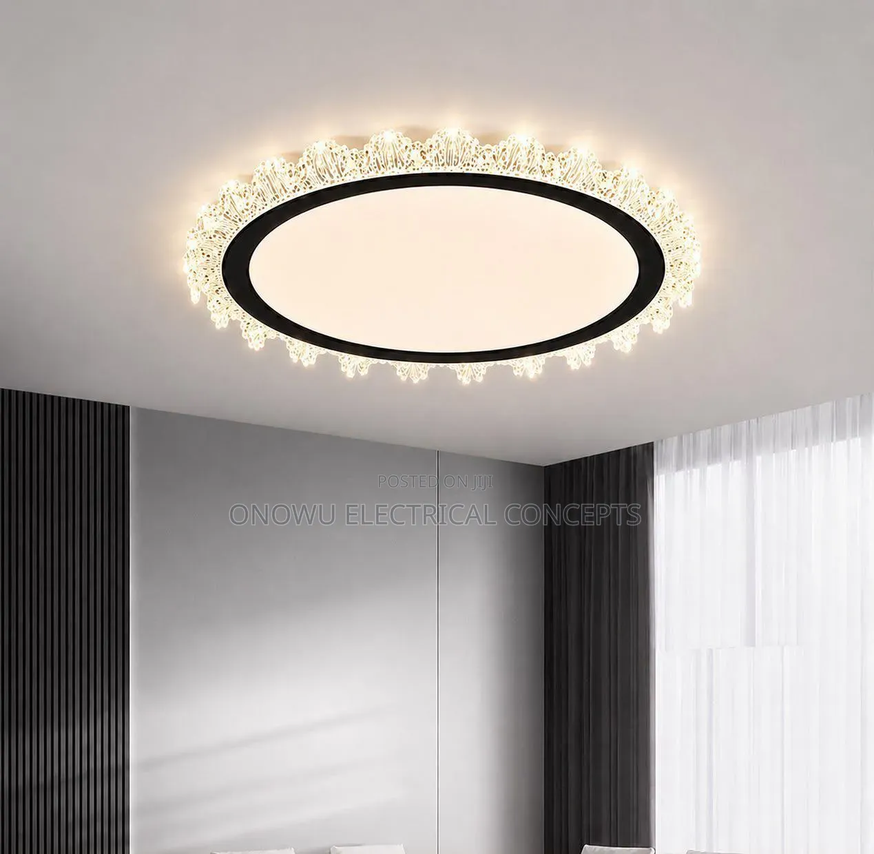 Pebble Ceiling Lamp Led Wood Ceiling Light Modern Retro Art Acrylic