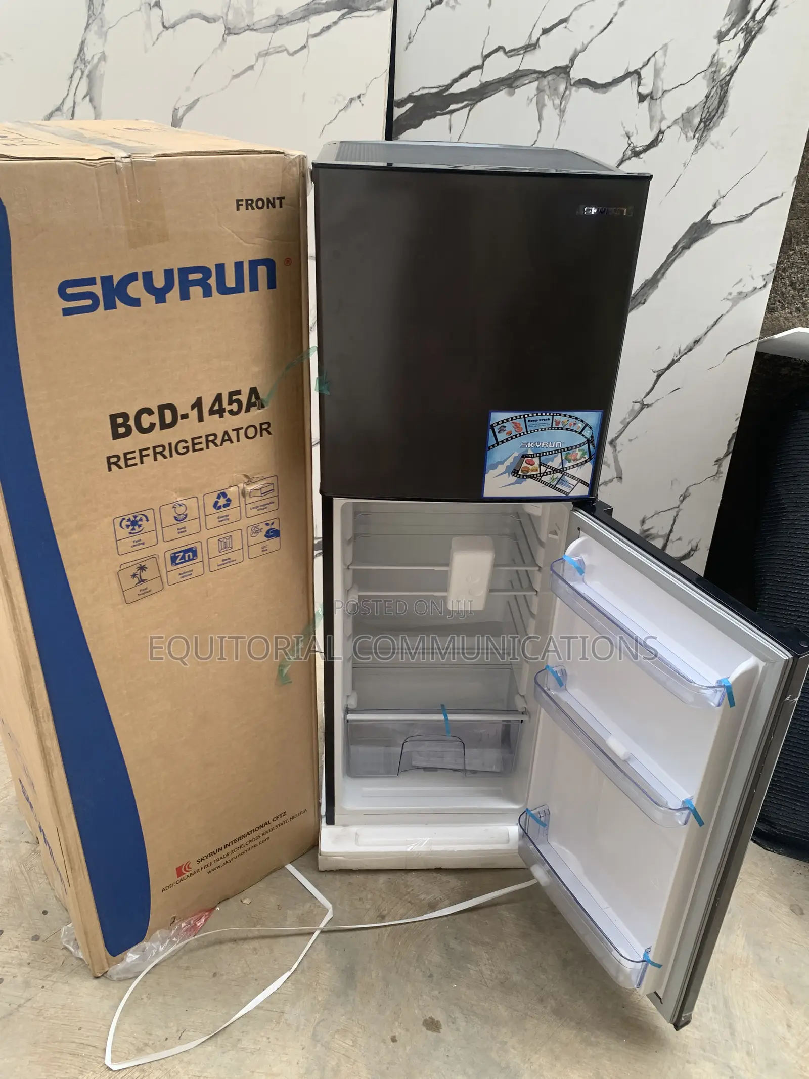 Skyrun 145L Refrigerator for a Neat and Modern Home