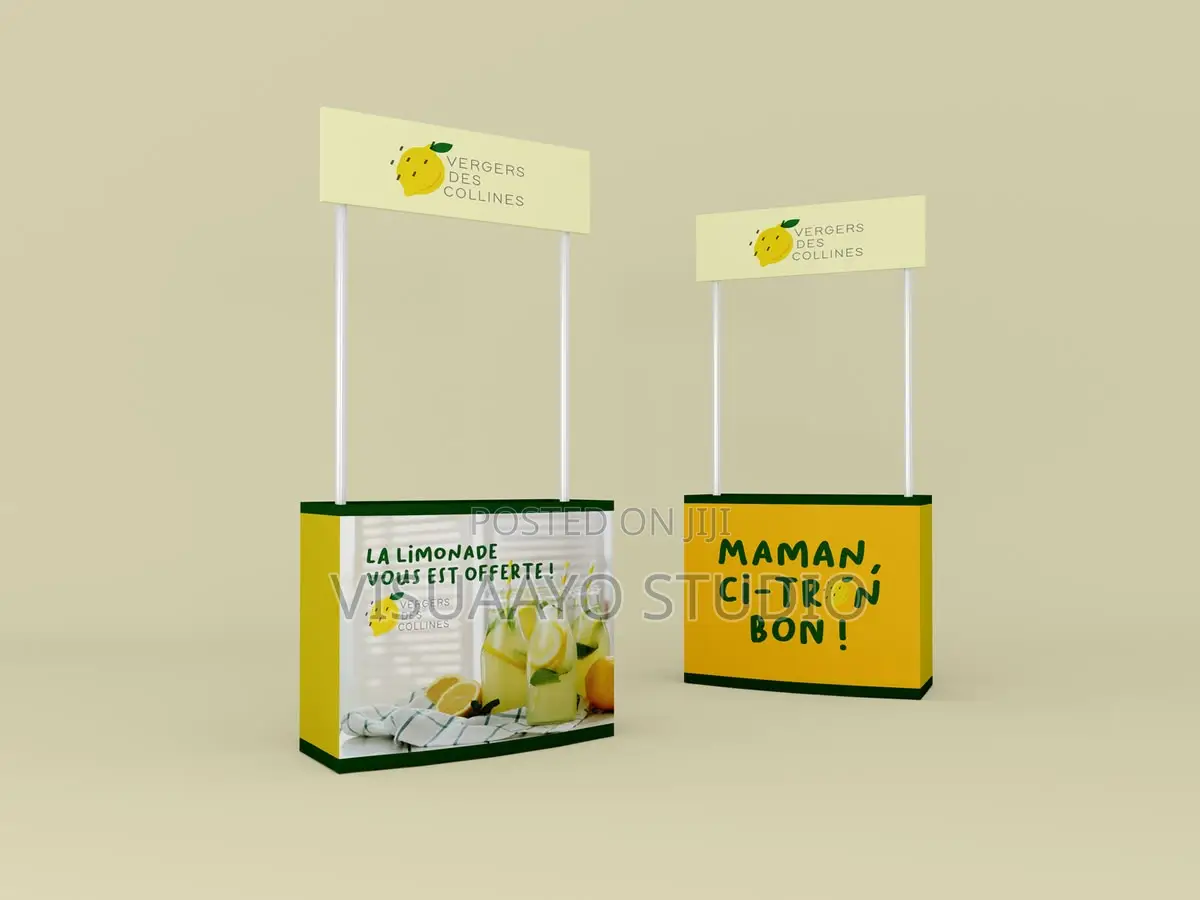 Promotion Table in Nigeria | Branded Exhibition & Marketing Tables