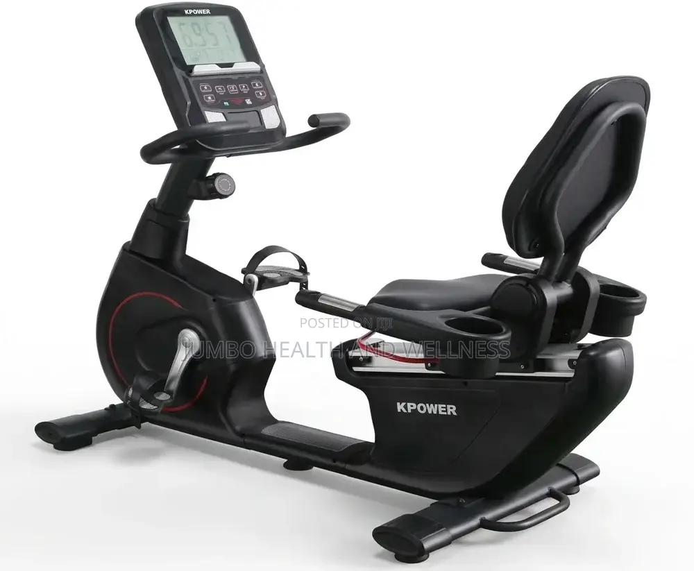 Semi-Commercial Auto Magnetic Recumbent Exercise Bike