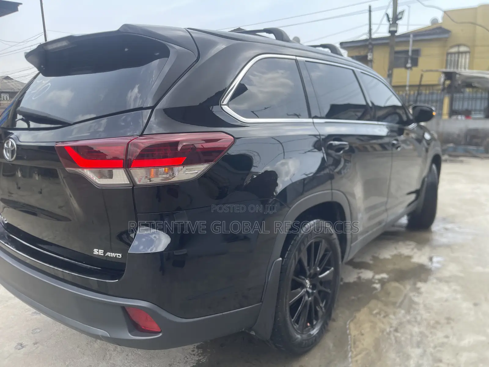 Toyota Highlander SE 2019 Black
