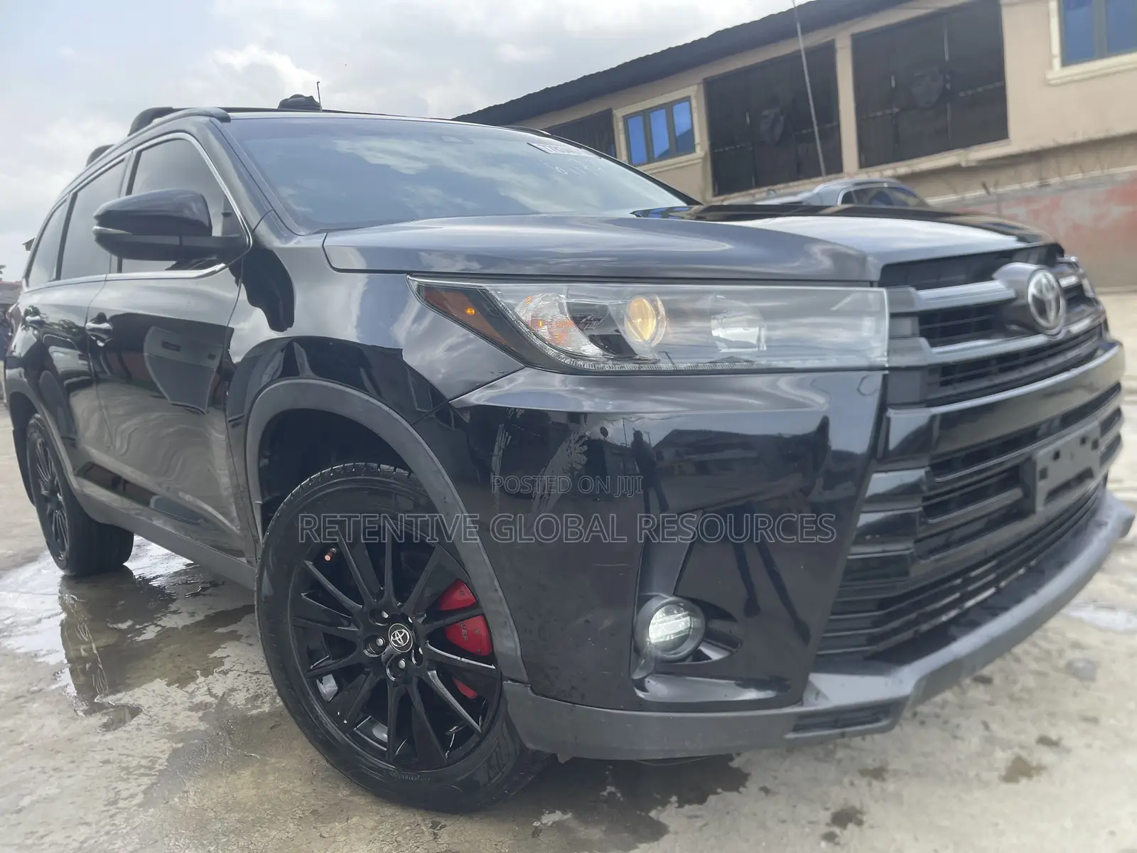 Toyota Highlander SE 2019 Black