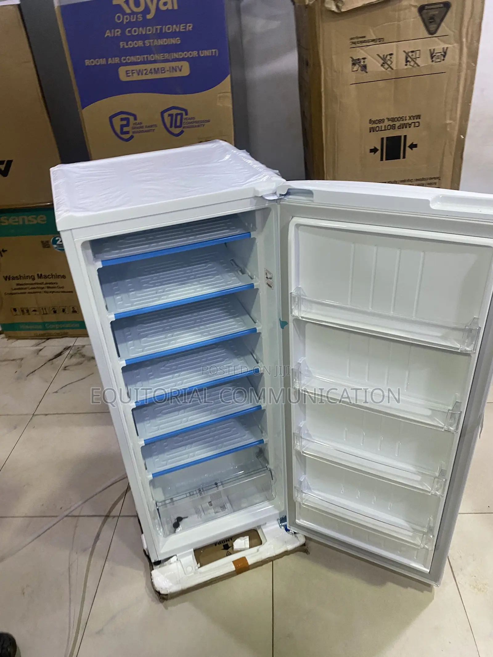 LG GN-304SQBR 168L Vertical Freezing Appliance
