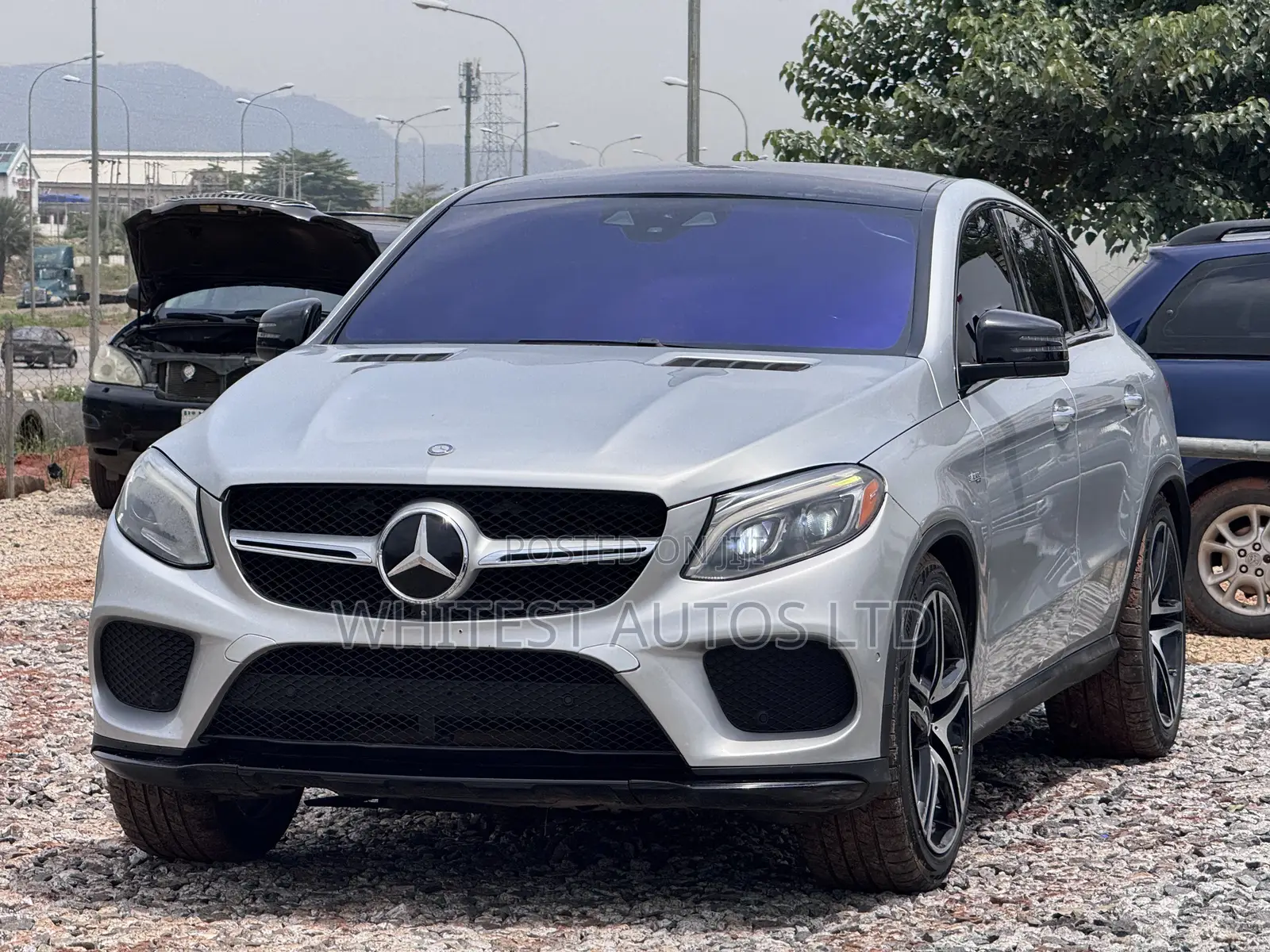 Mercedes-Benz GLE-Class AMG GLE 43 4MATIC 2018 Silver