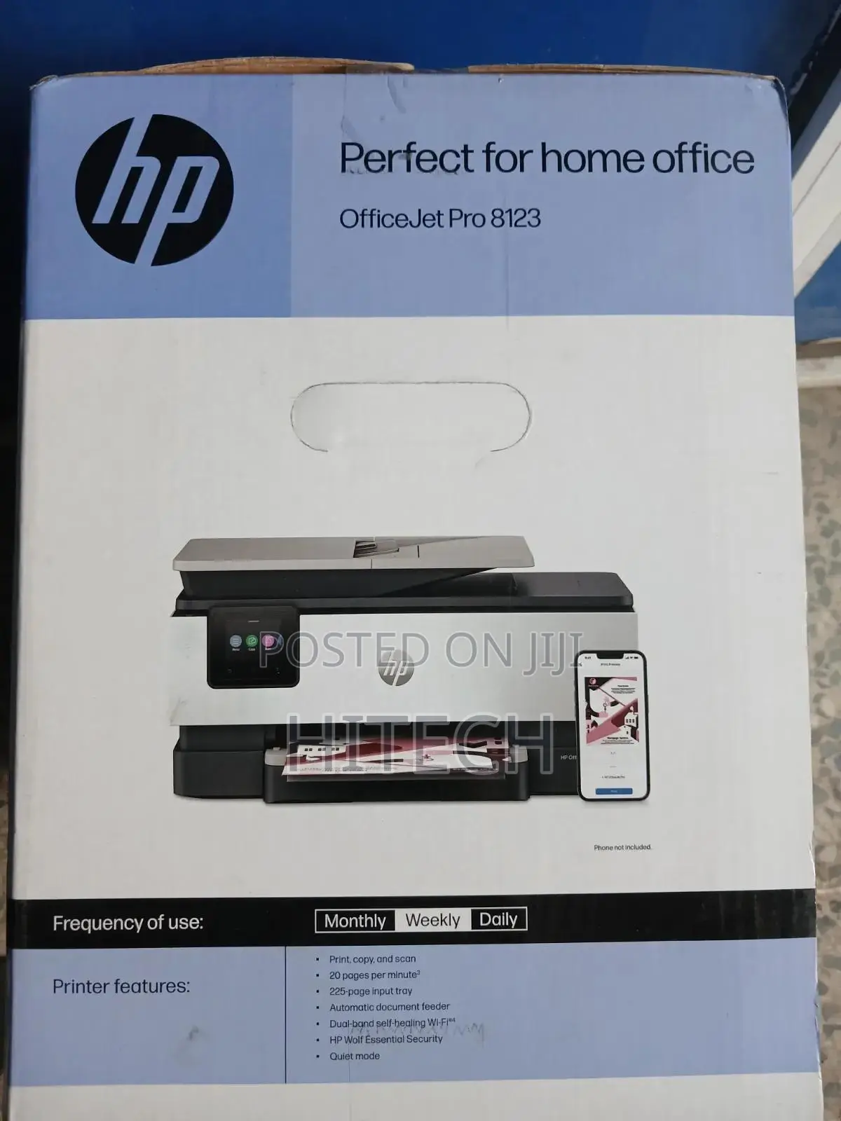 HP OfficeJet Pro 8123 All-in-One Color Inkjet Printer