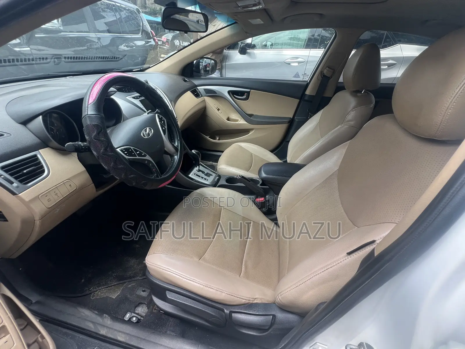 Hyundai Elantra Limited 2012 White