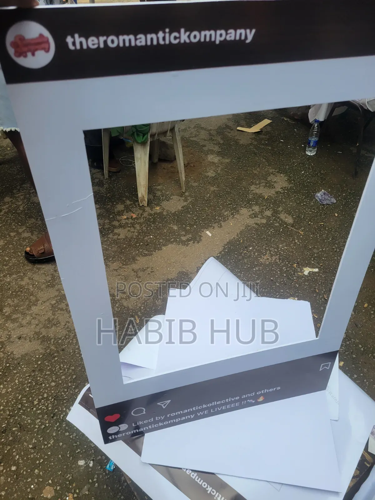 Custom Branded Photo Booth Props Board