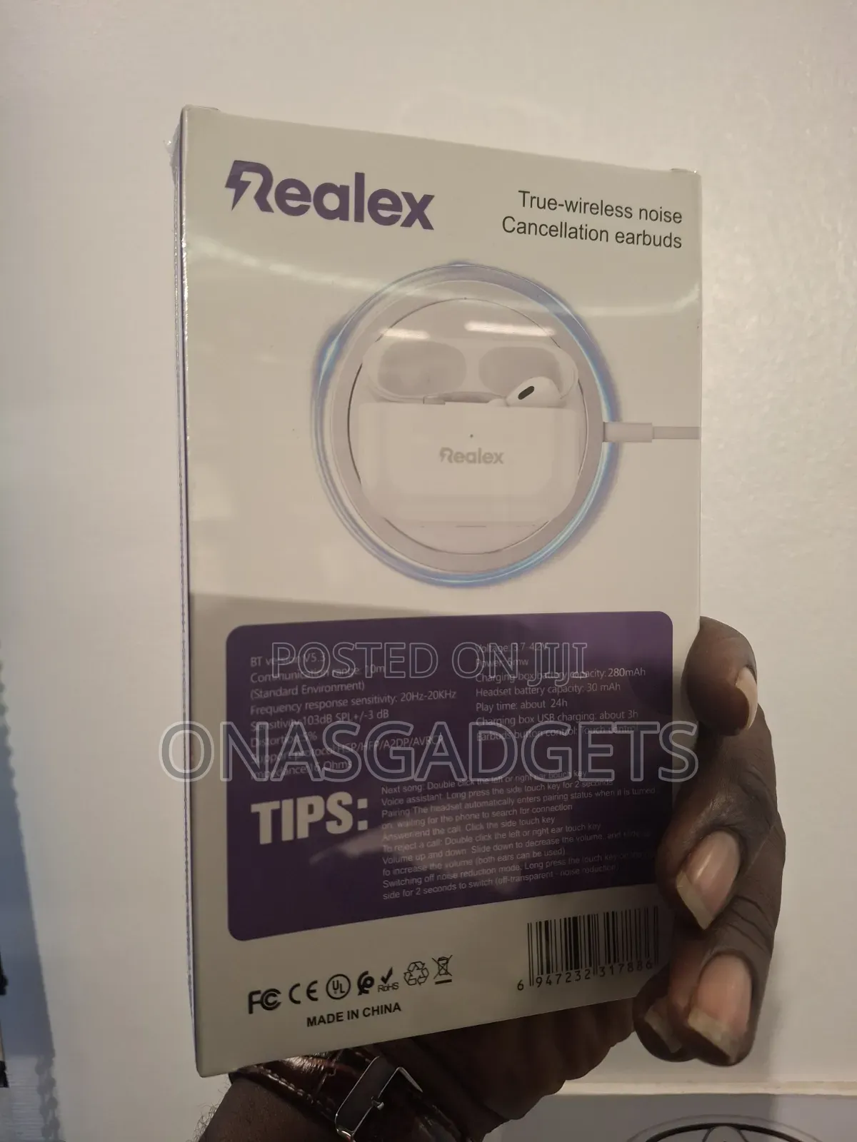REALEX Wireless Noice Cancelation Earbuds