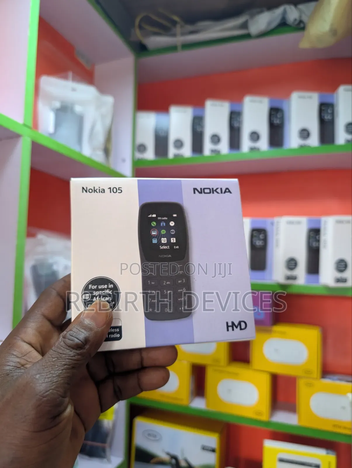 New Nokia 105 Black