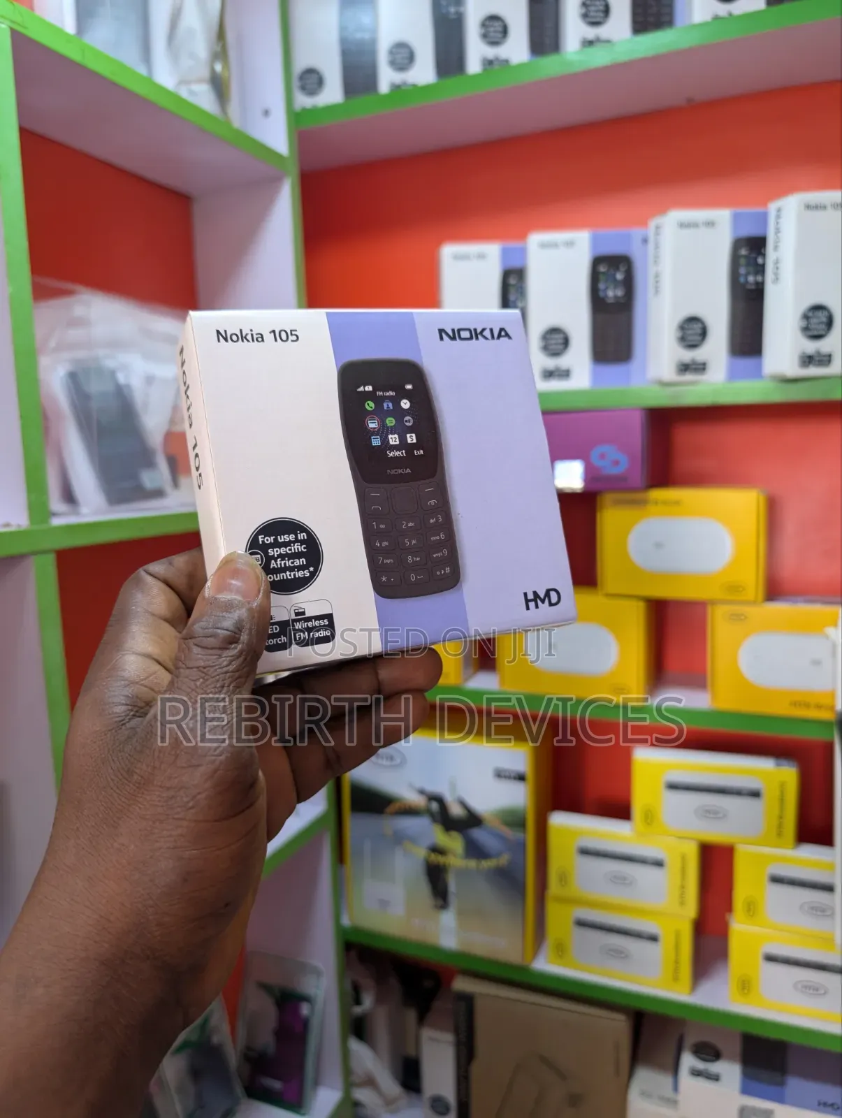 New Nokia 105 Black