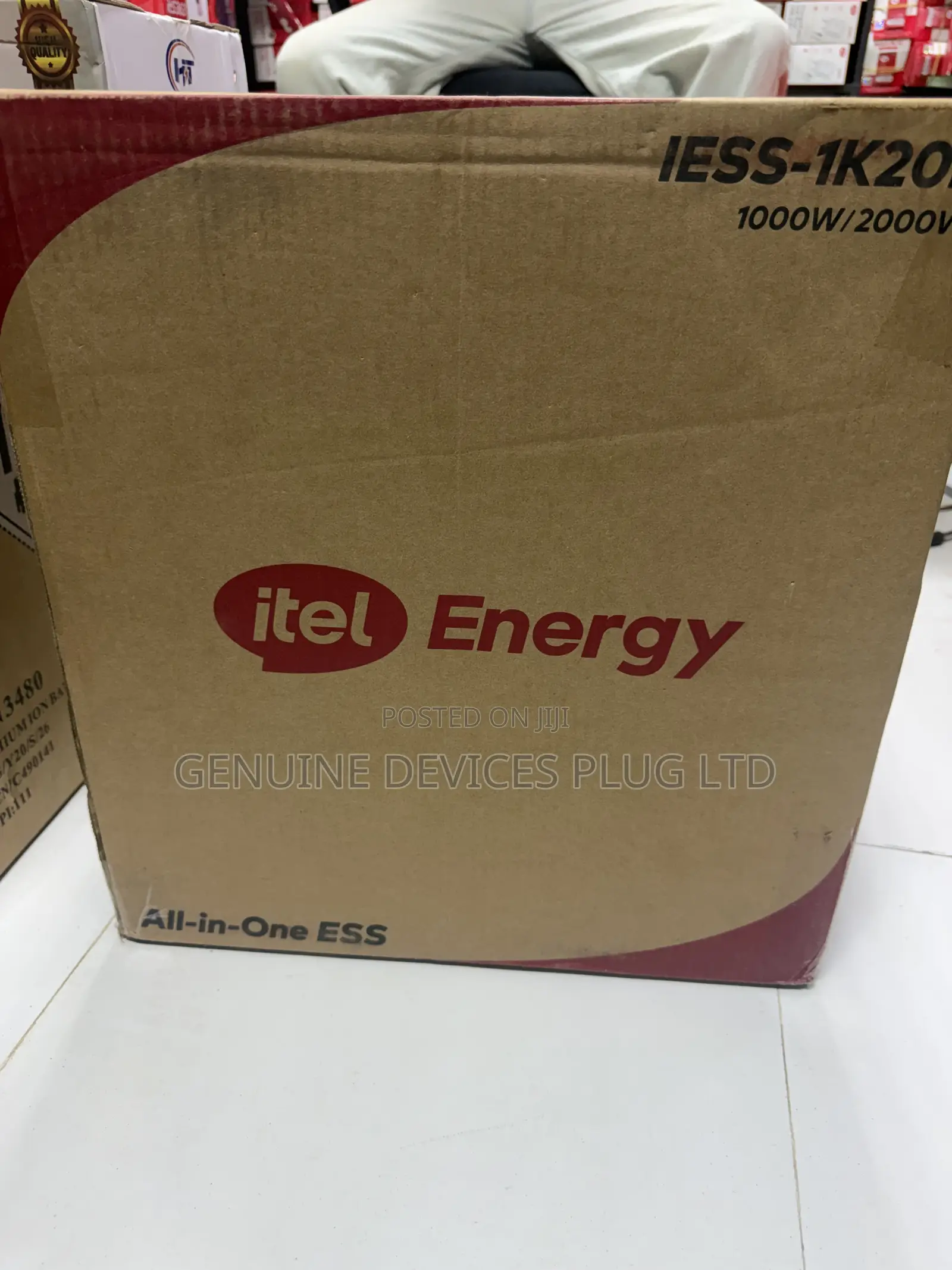 Itel Power Tank 1000W / 2000Wh All-in-One Solar Generator