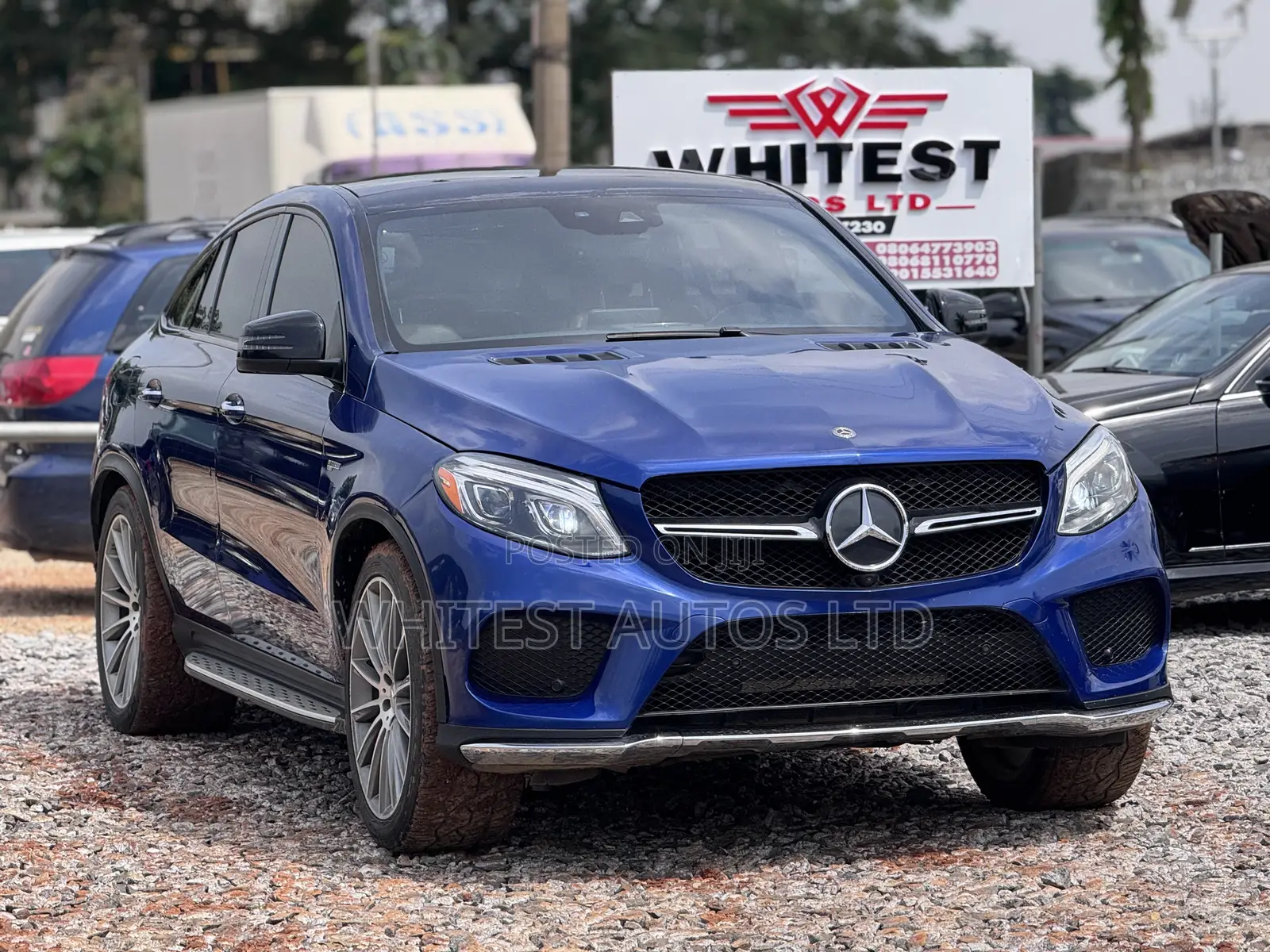Mercedes-Benz GLE-Class AMG GLE 43 4MATIC 2019 Blue