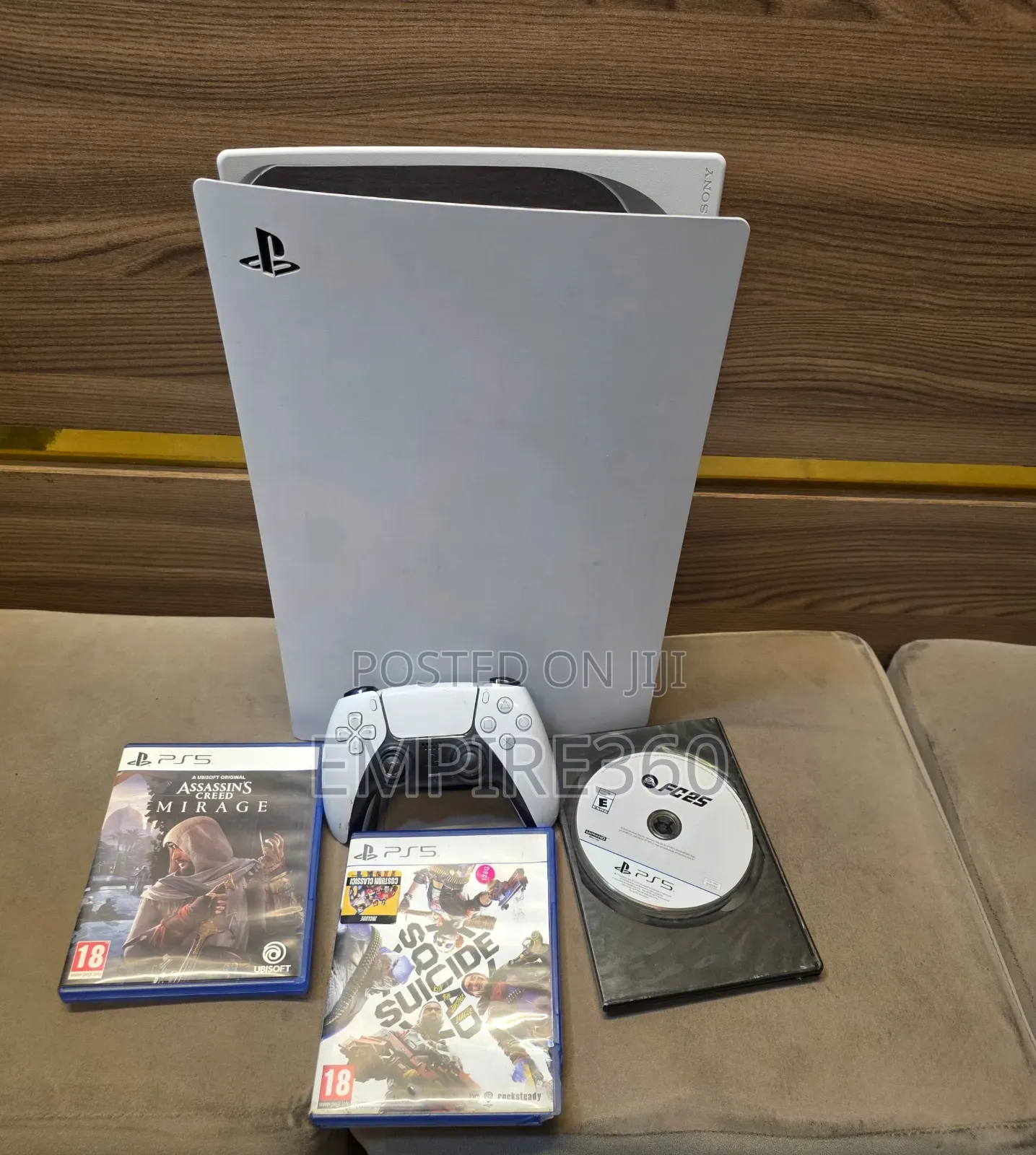 Open Box Ps 5 Fat With 1 Pad and 3game CD